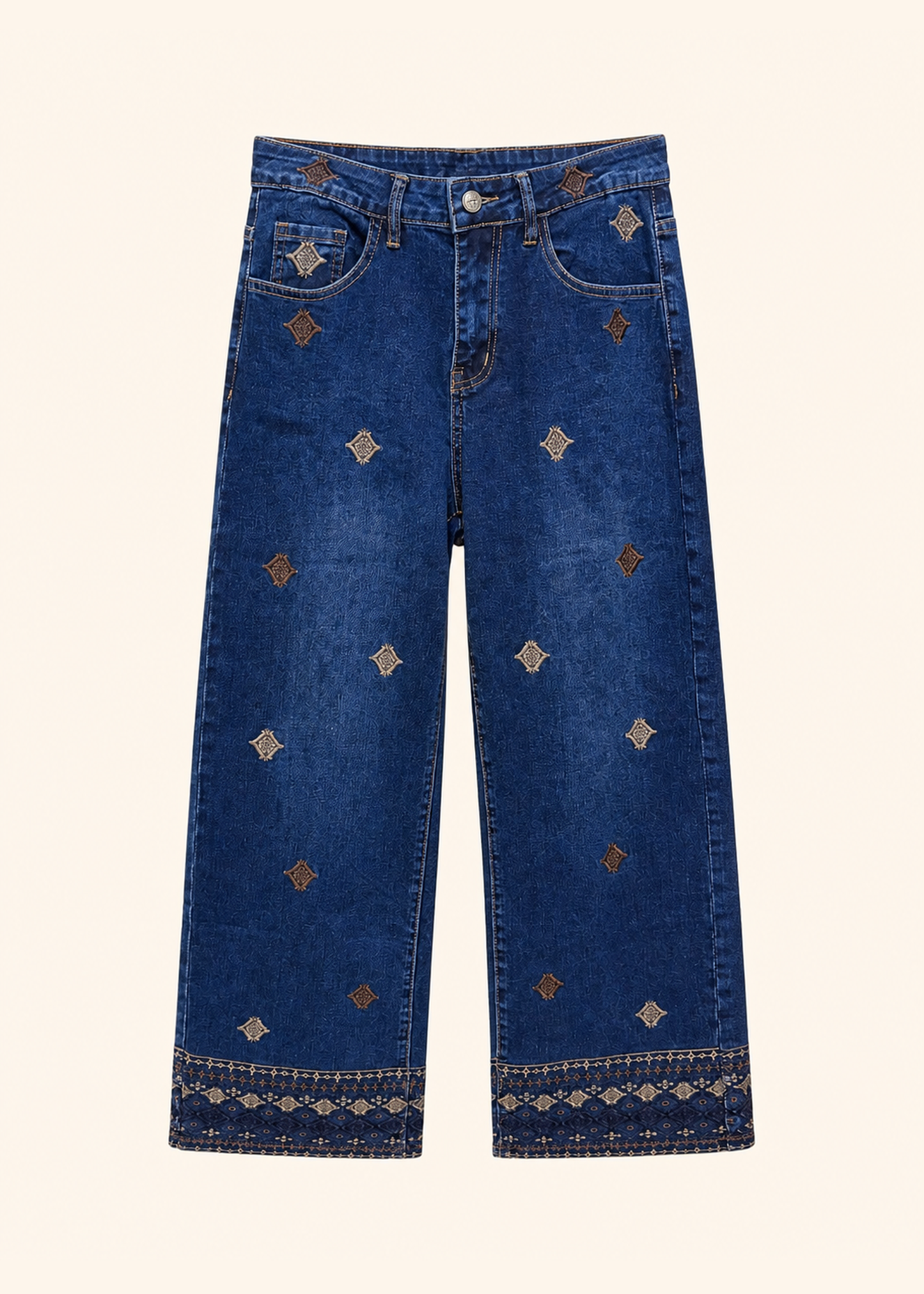 Jeans bordados