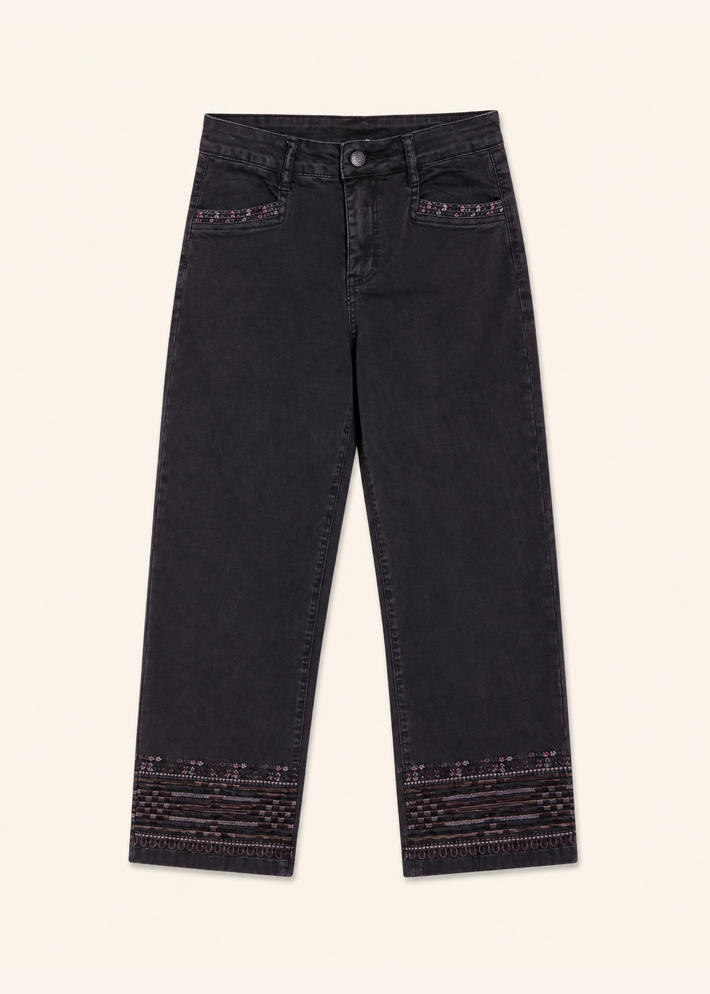 Jeans bordados