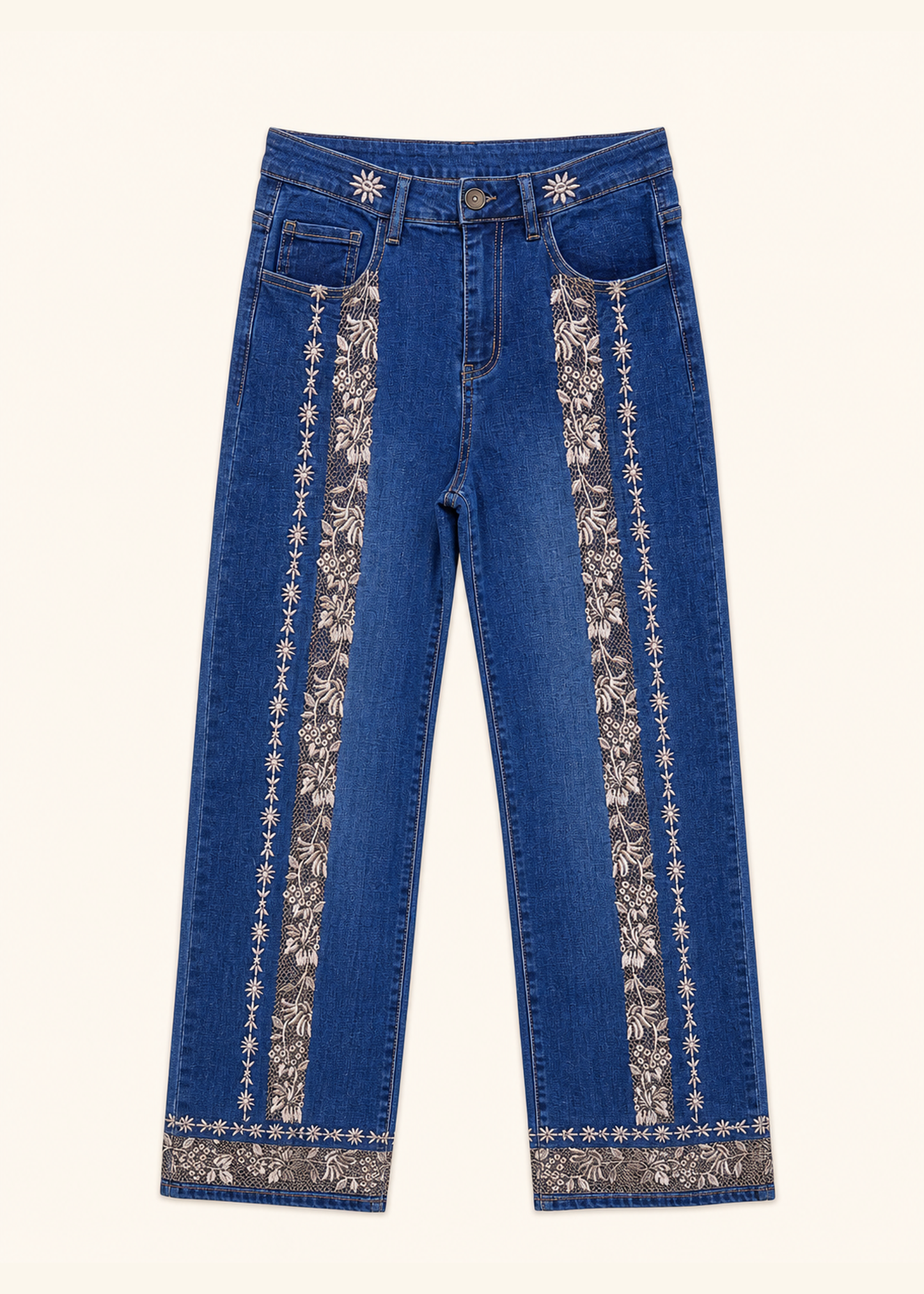 Jeans bordados