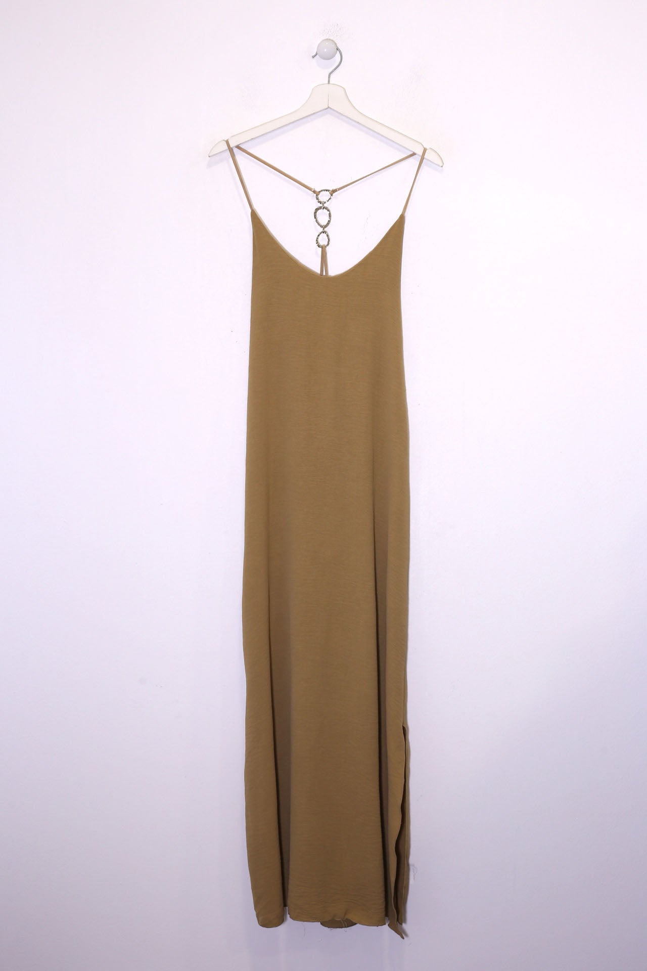 Vestido joya largo fluido