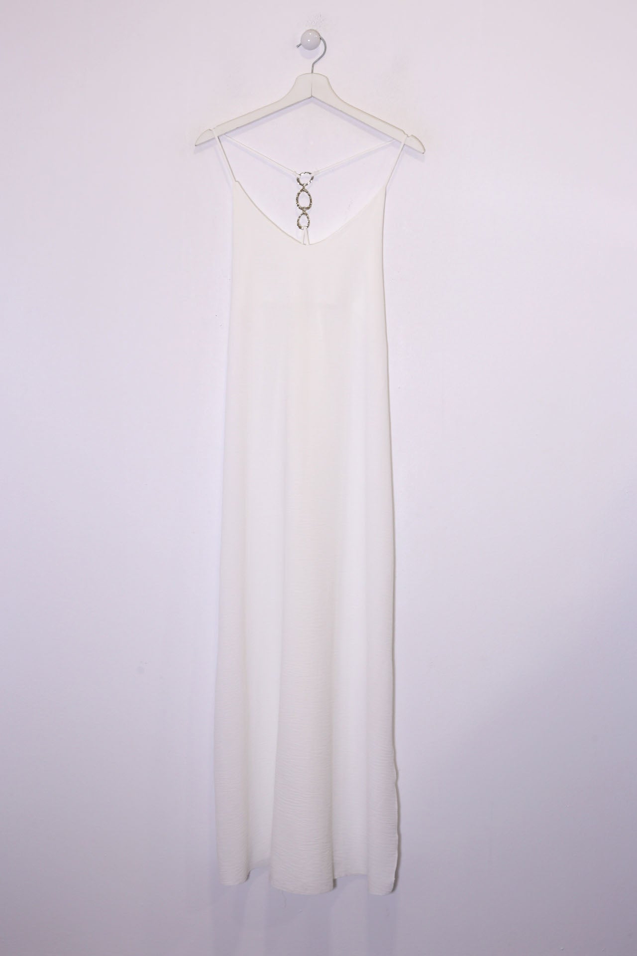 Vestido joya largo fluido