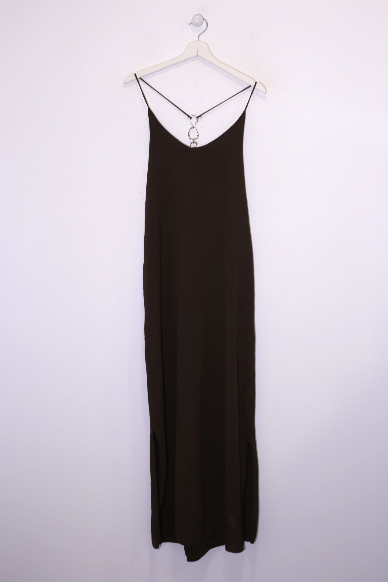 Vestido joya largo fluido