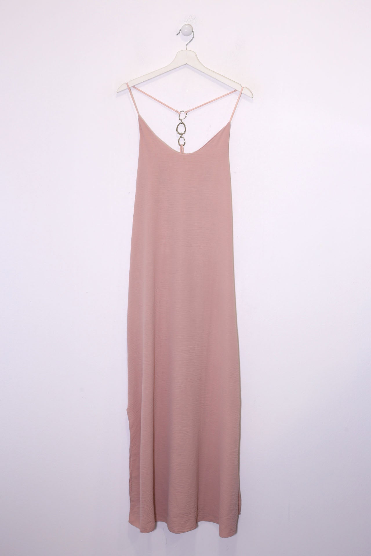 Vestido joya largo fluido