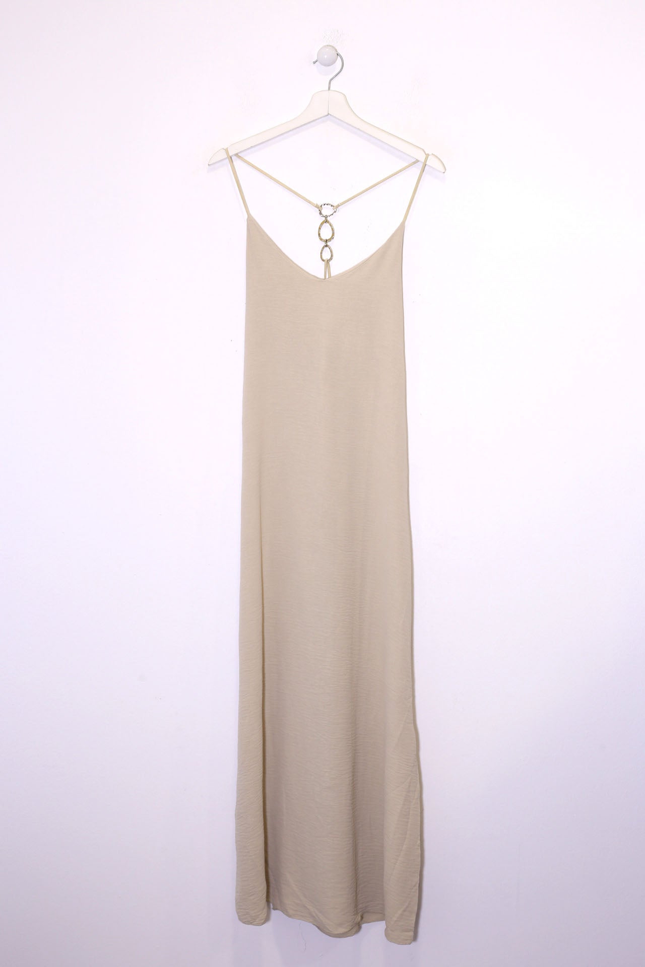 Vestido joya largo fluido