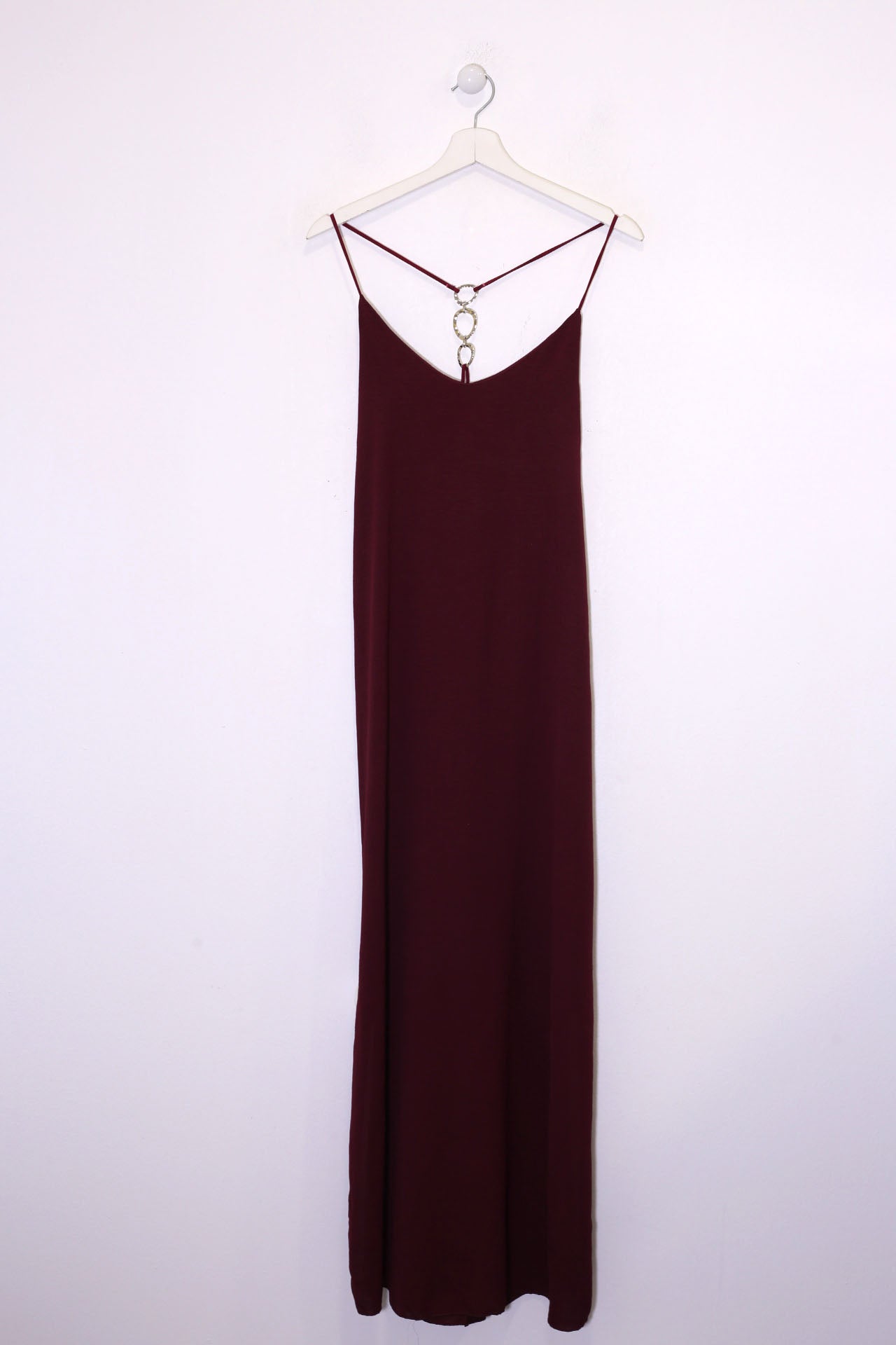 Vestido joya largo fluido