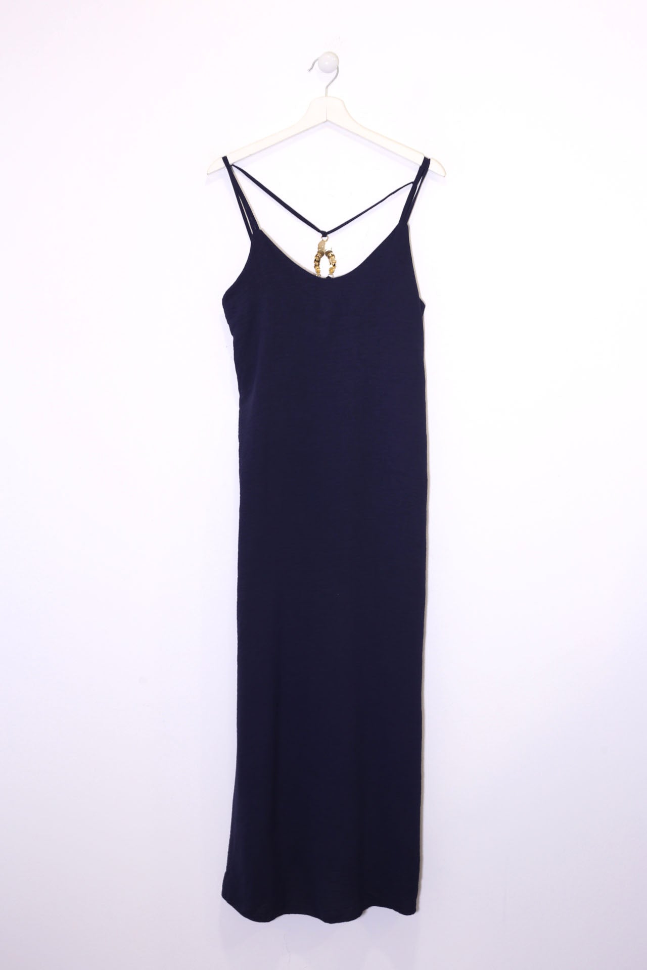 Vestido joya largo fluido