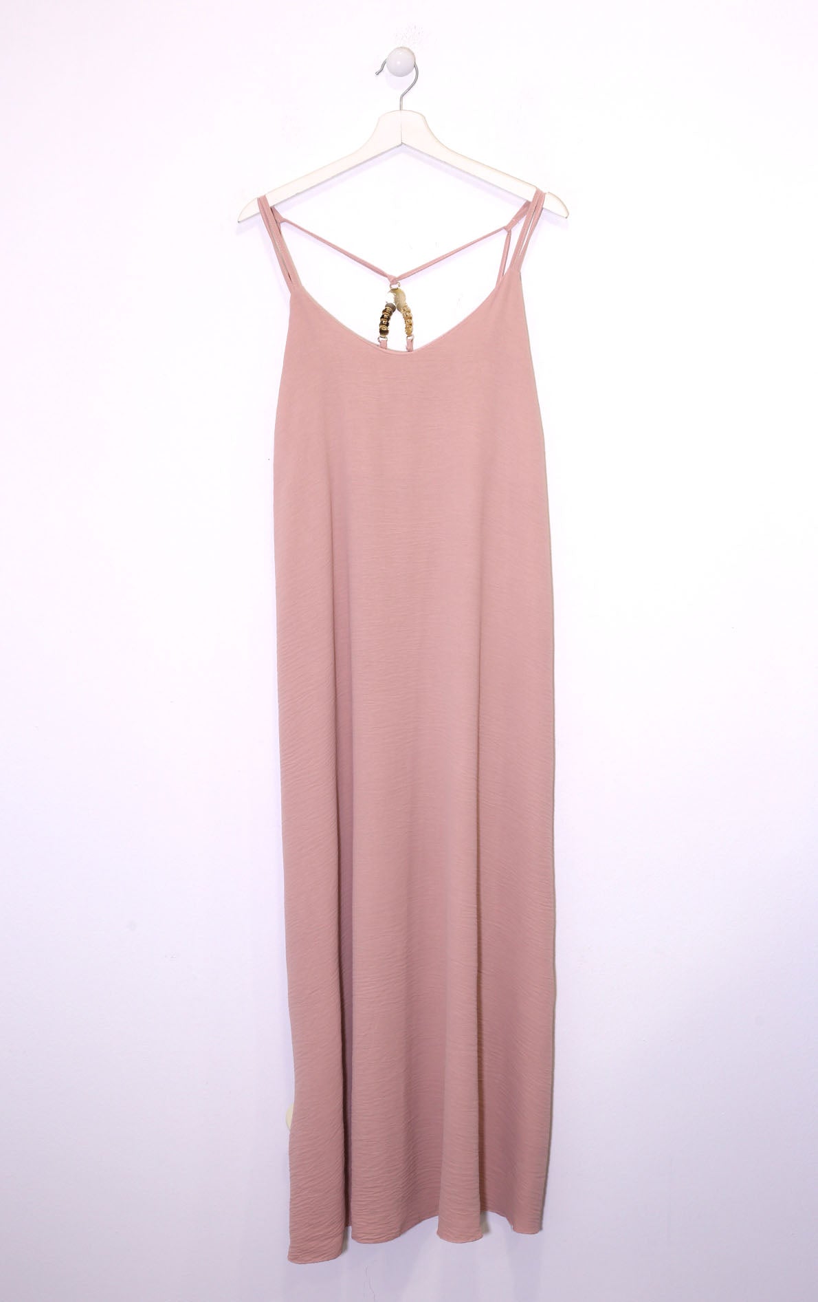 Vestido joya largo fluido