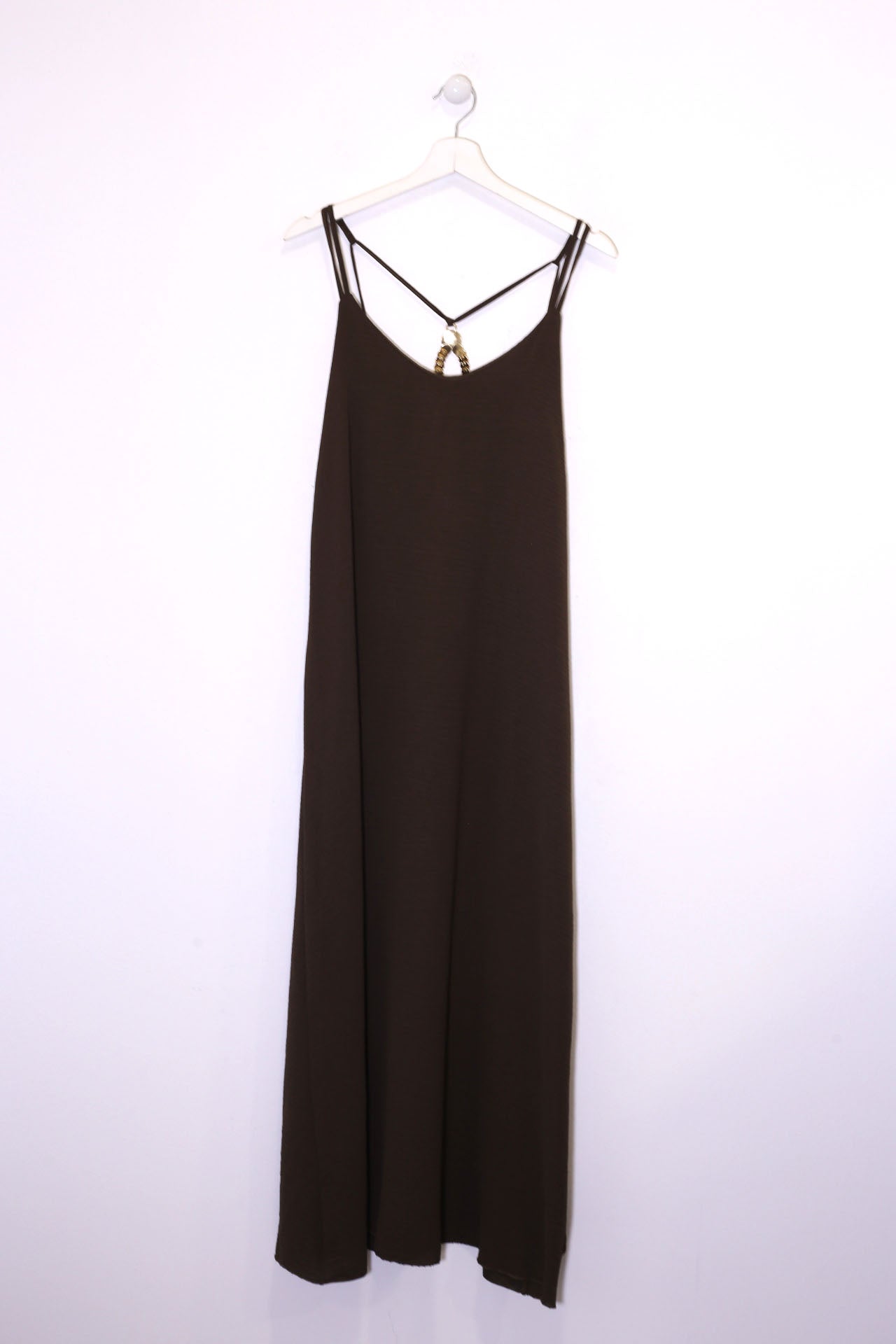 Vestido joya largo fluido
