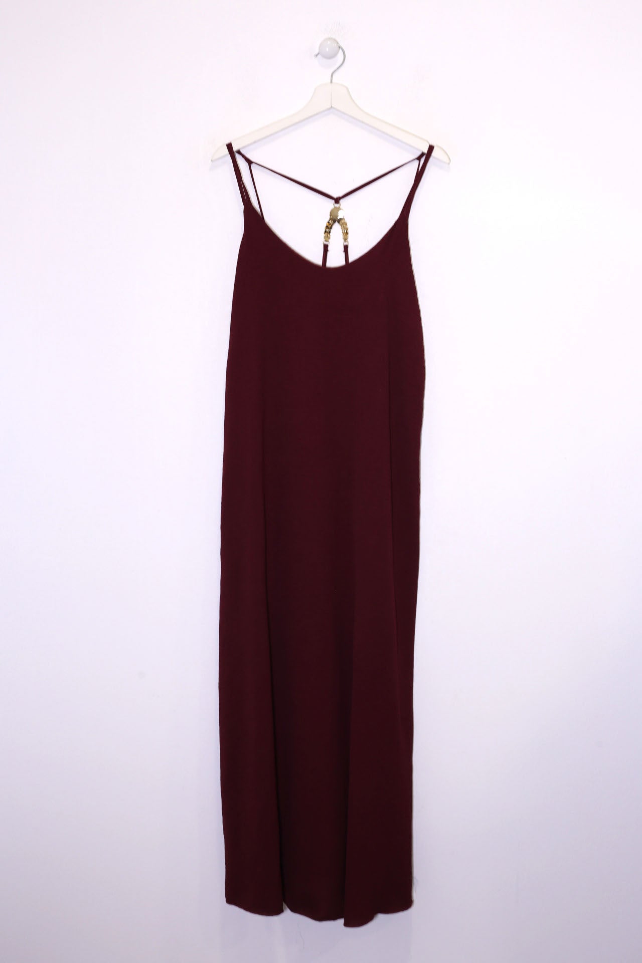 Vestido joya largo fluido