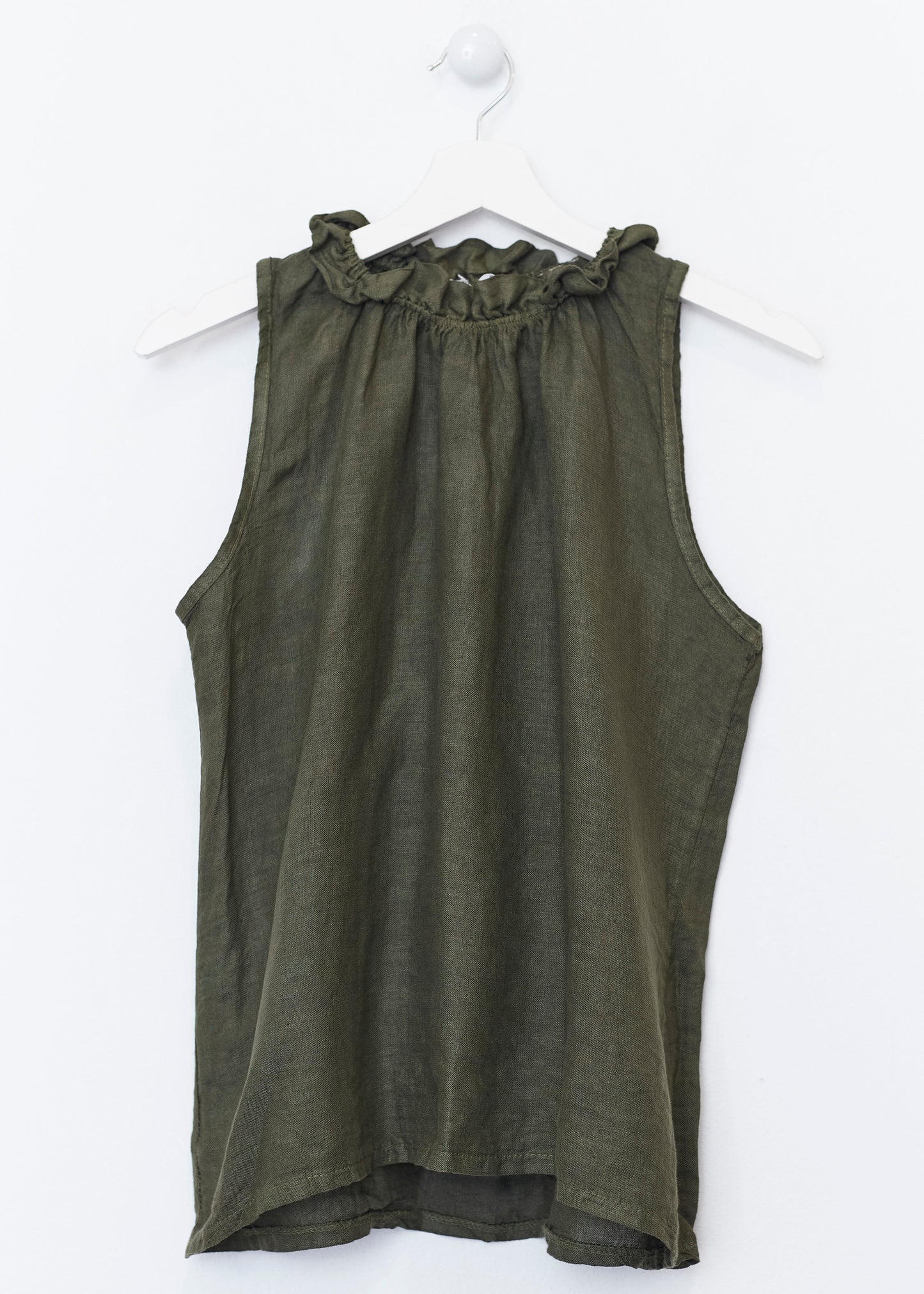 Linen halter top