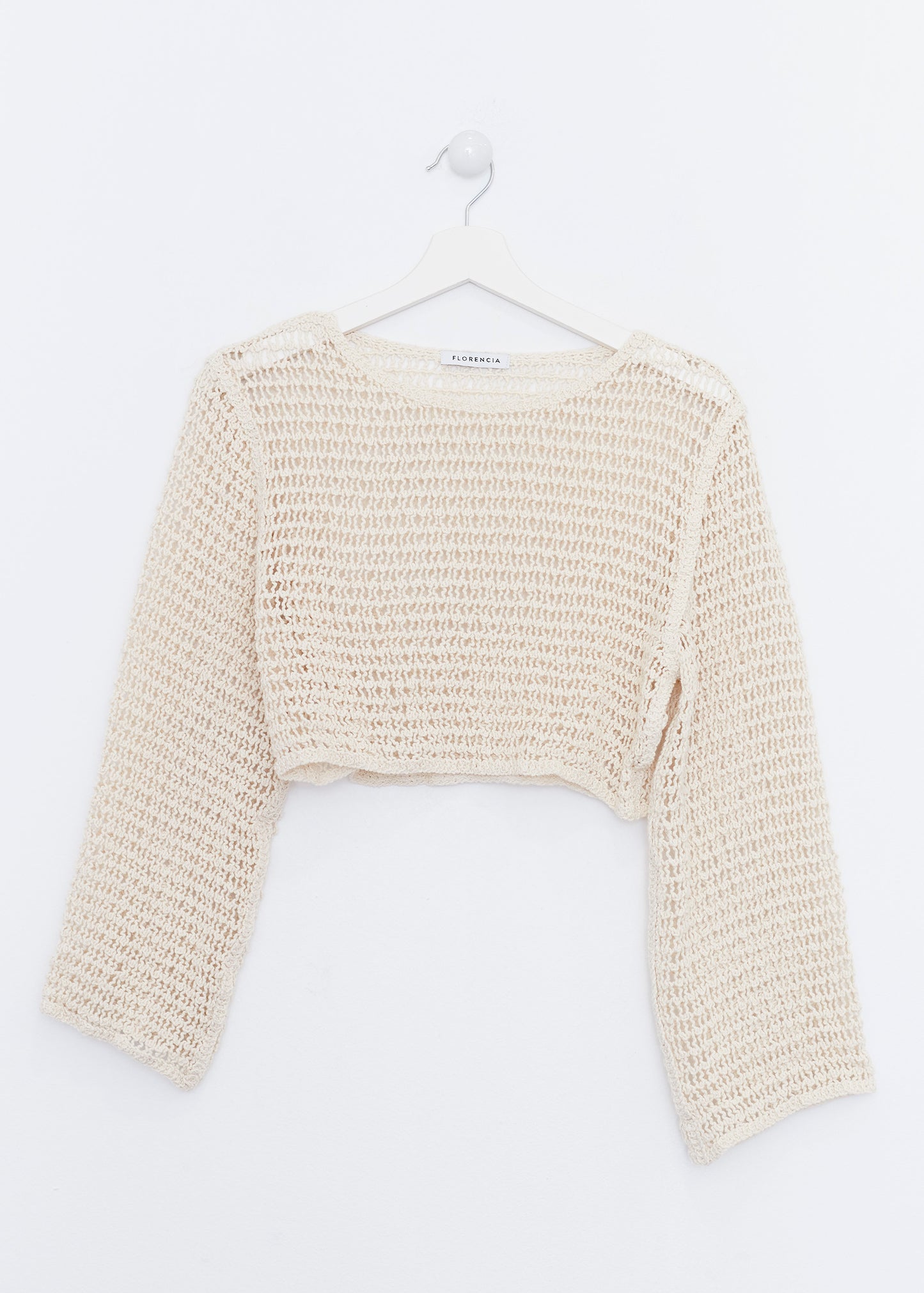 Jersey crop crochet