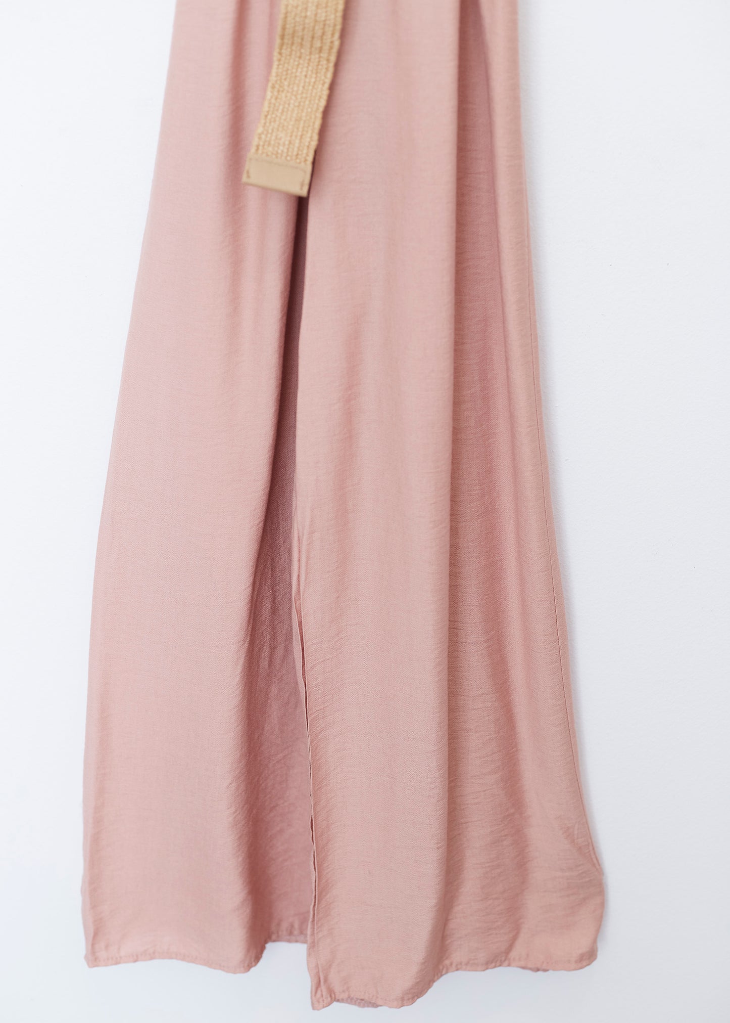 Belted wrap jumpsuit
