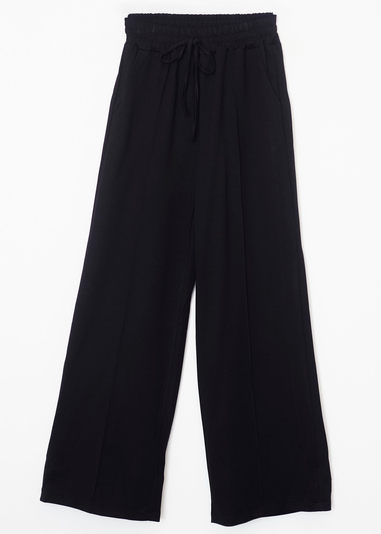 Pantalones palazzo punto