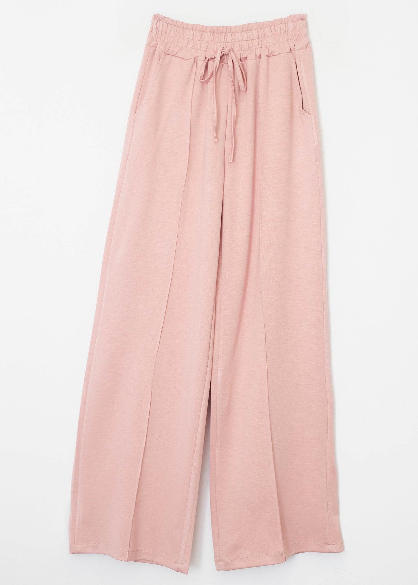 Pantalones palazzo punto