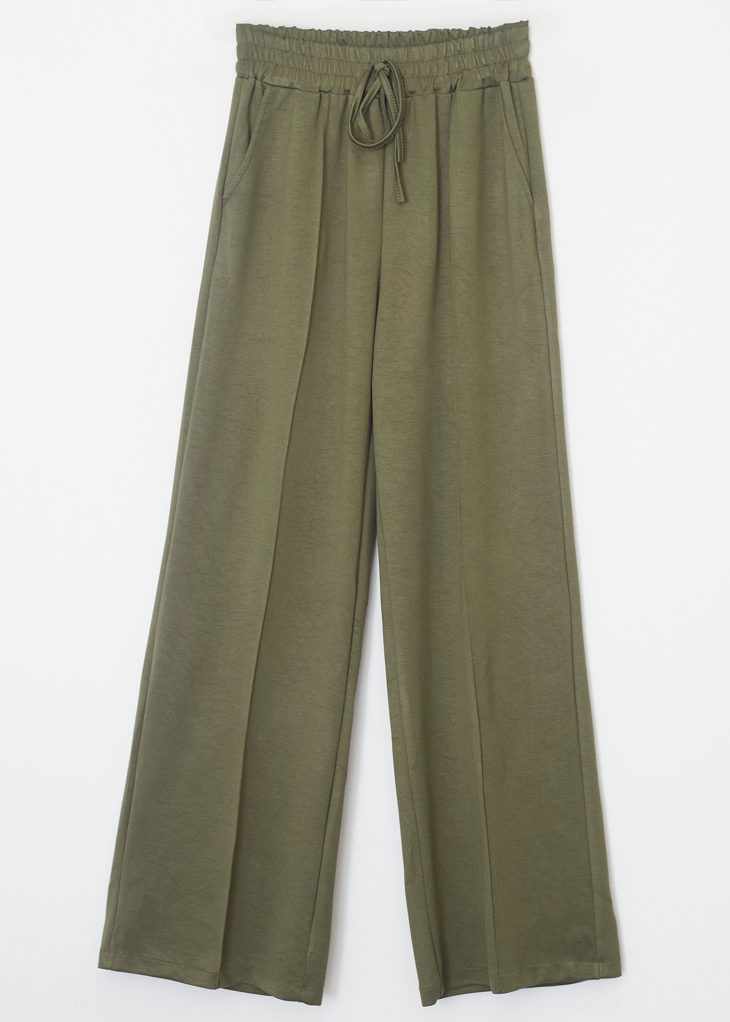 Pantalones palazzo punto