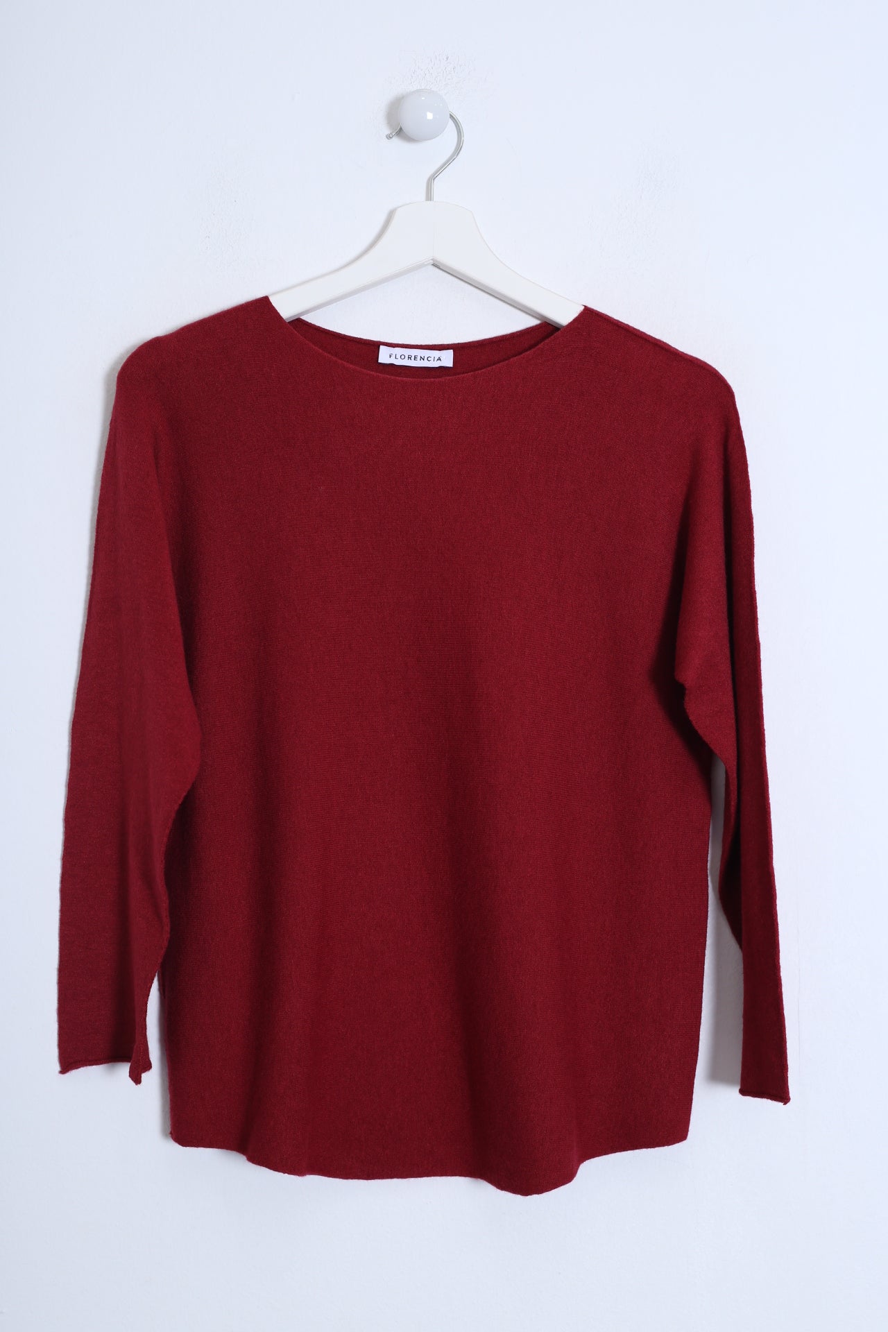 Jersey sin costuras cuello redondo