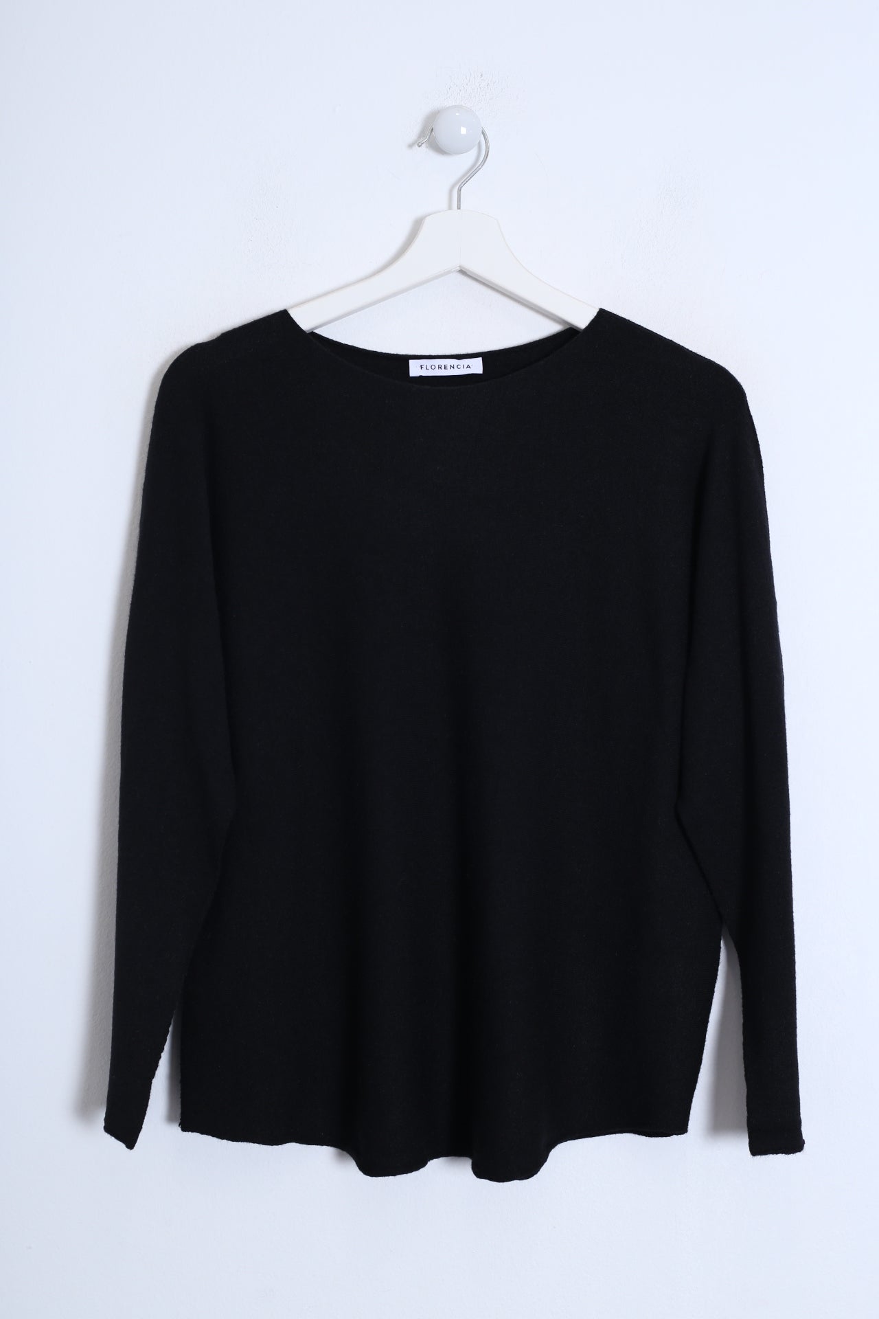 Jersey sin costuras cuello redondo