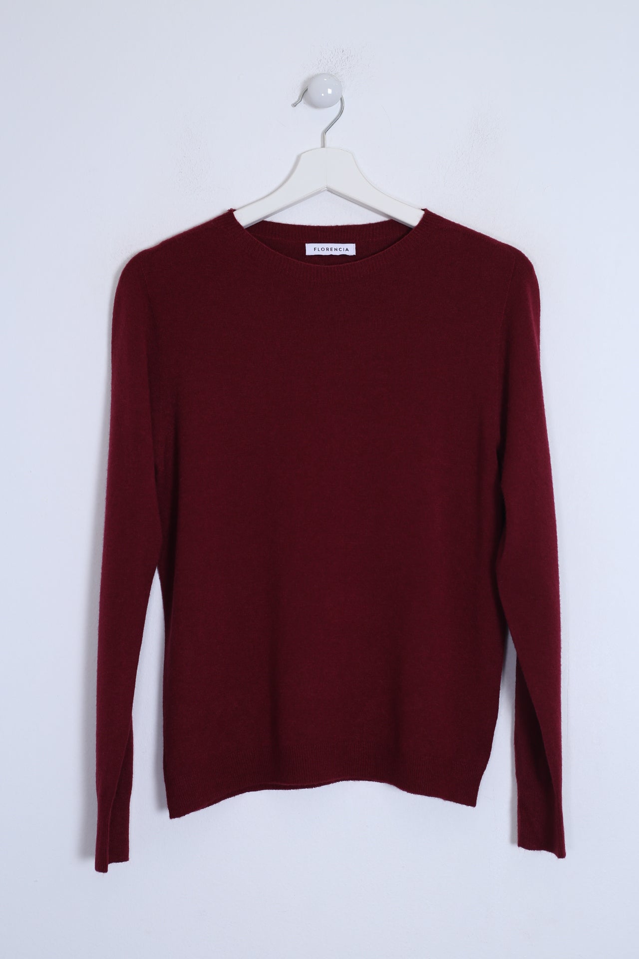 Jersey sin costuras cuello redondo