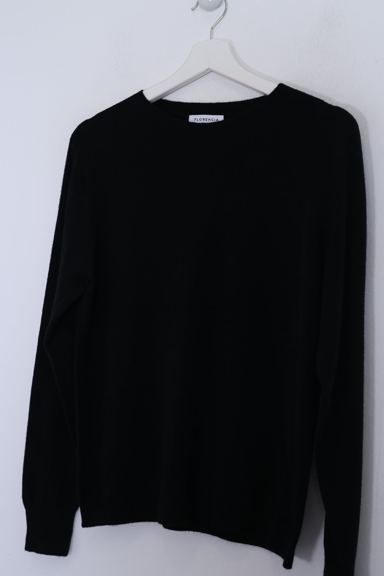 Jersey sin costuras cuello redondo