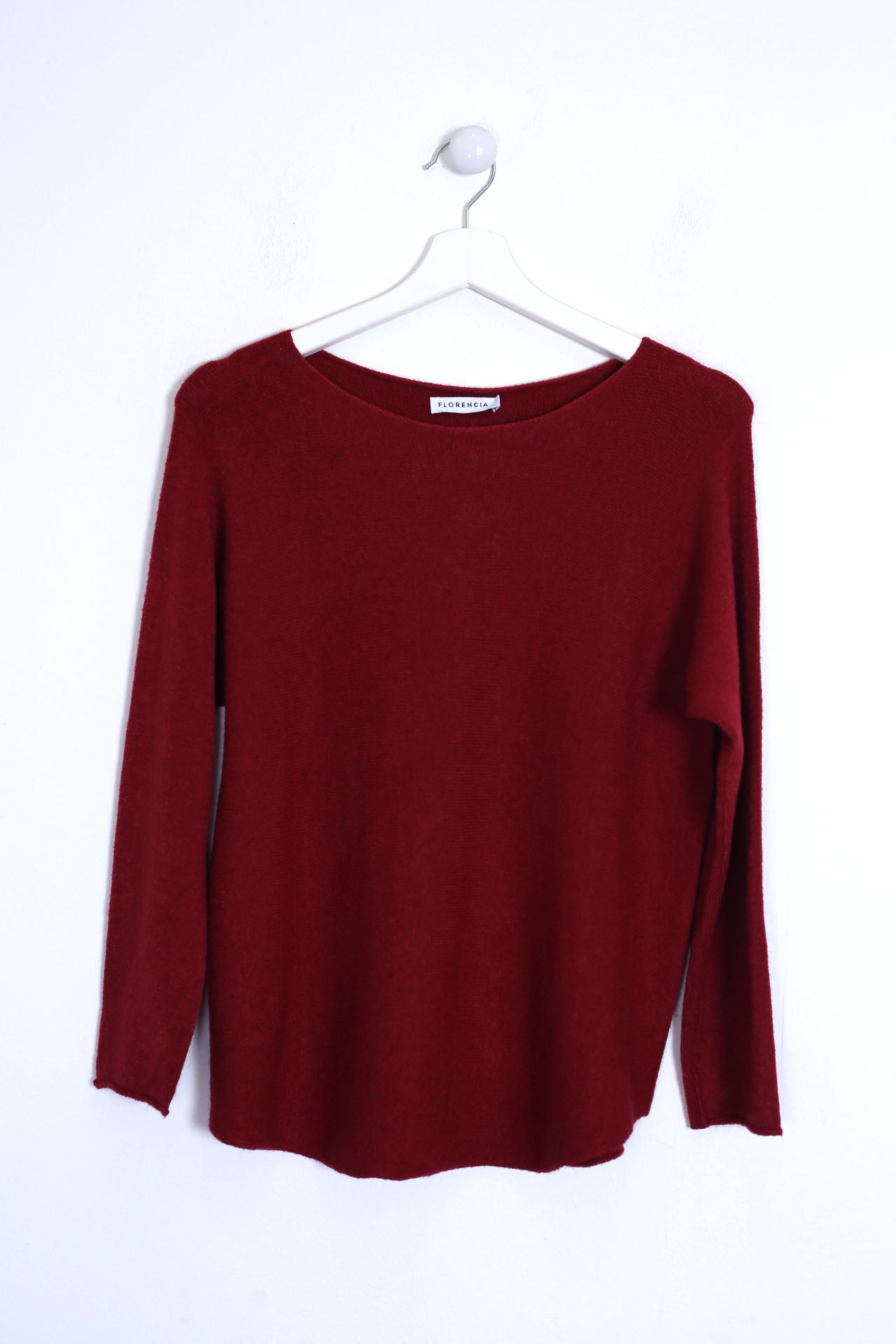Jersey sin costuras cuello redondo