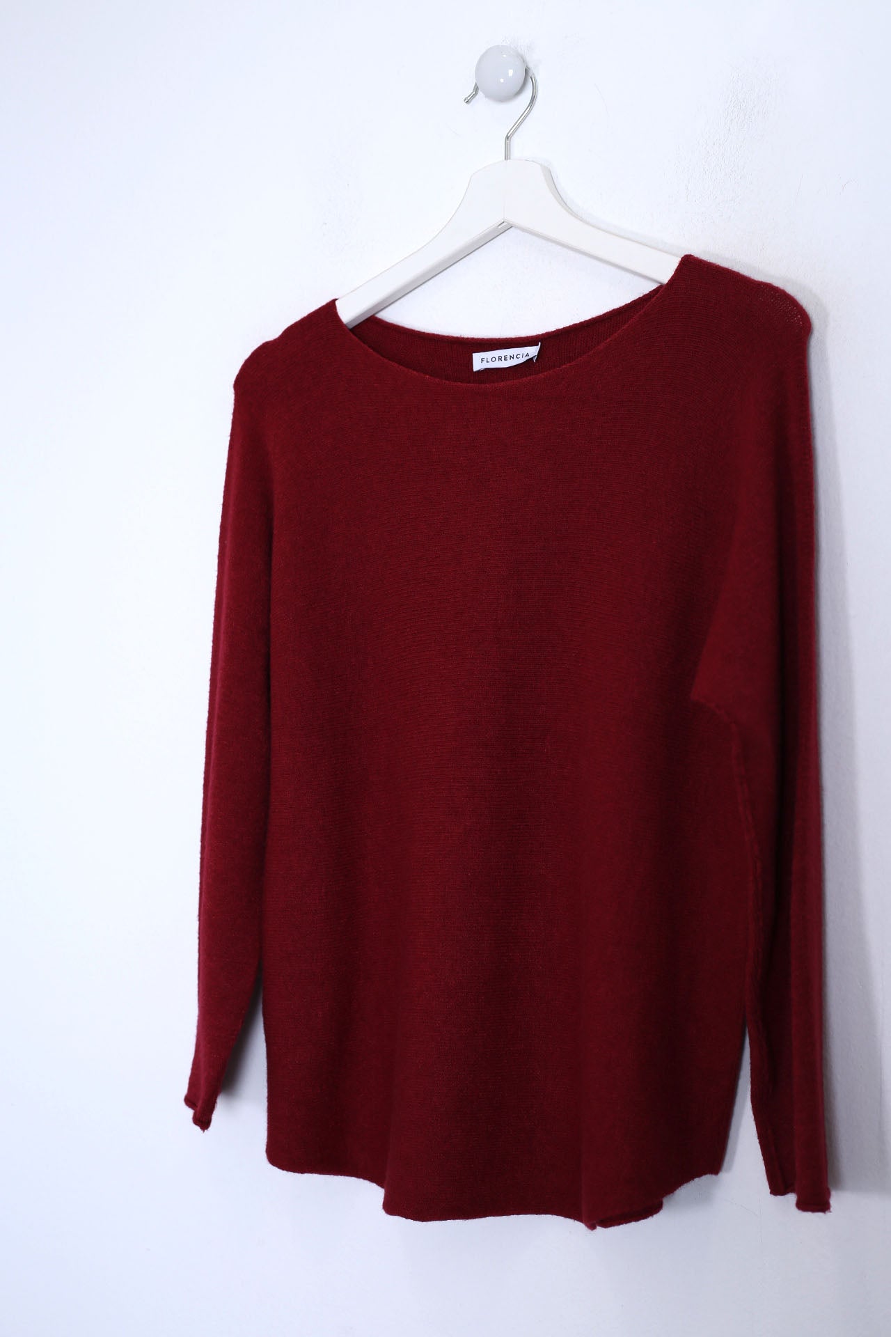 Jersey sin costuras cuello redondo