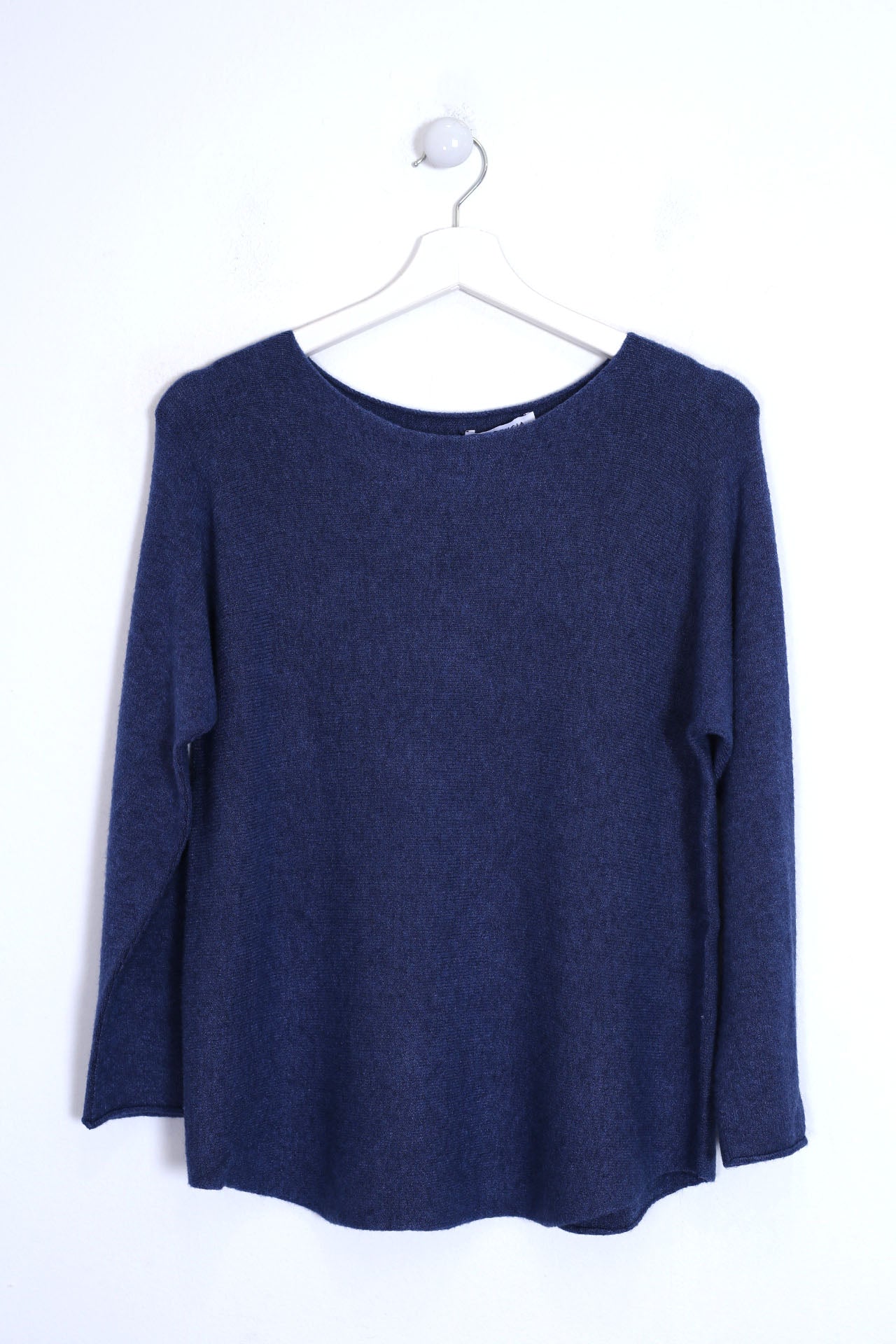 Jersey sin costuras cuello redondo