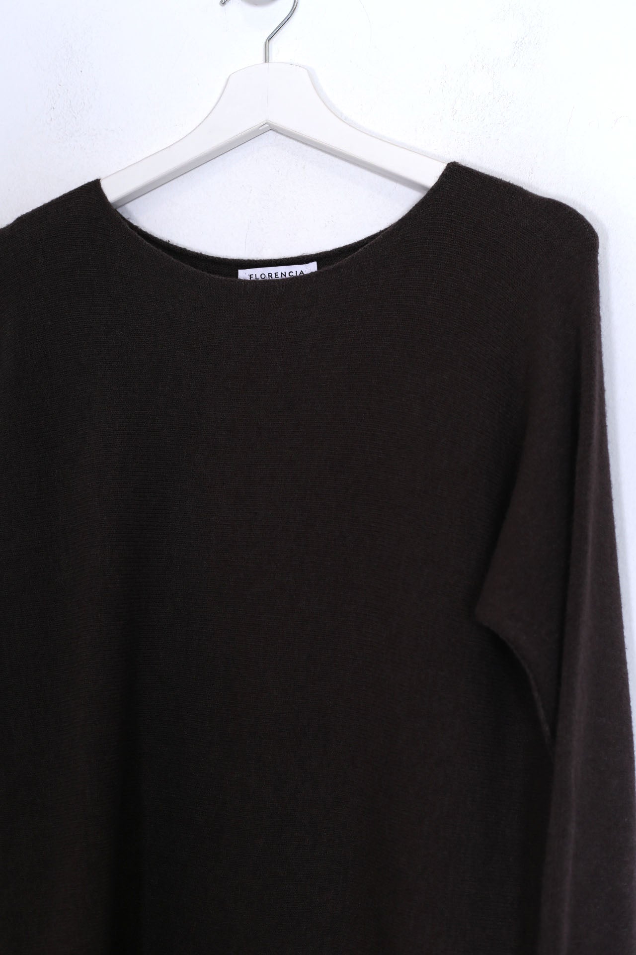 Jersey sin costuras cuello redondo