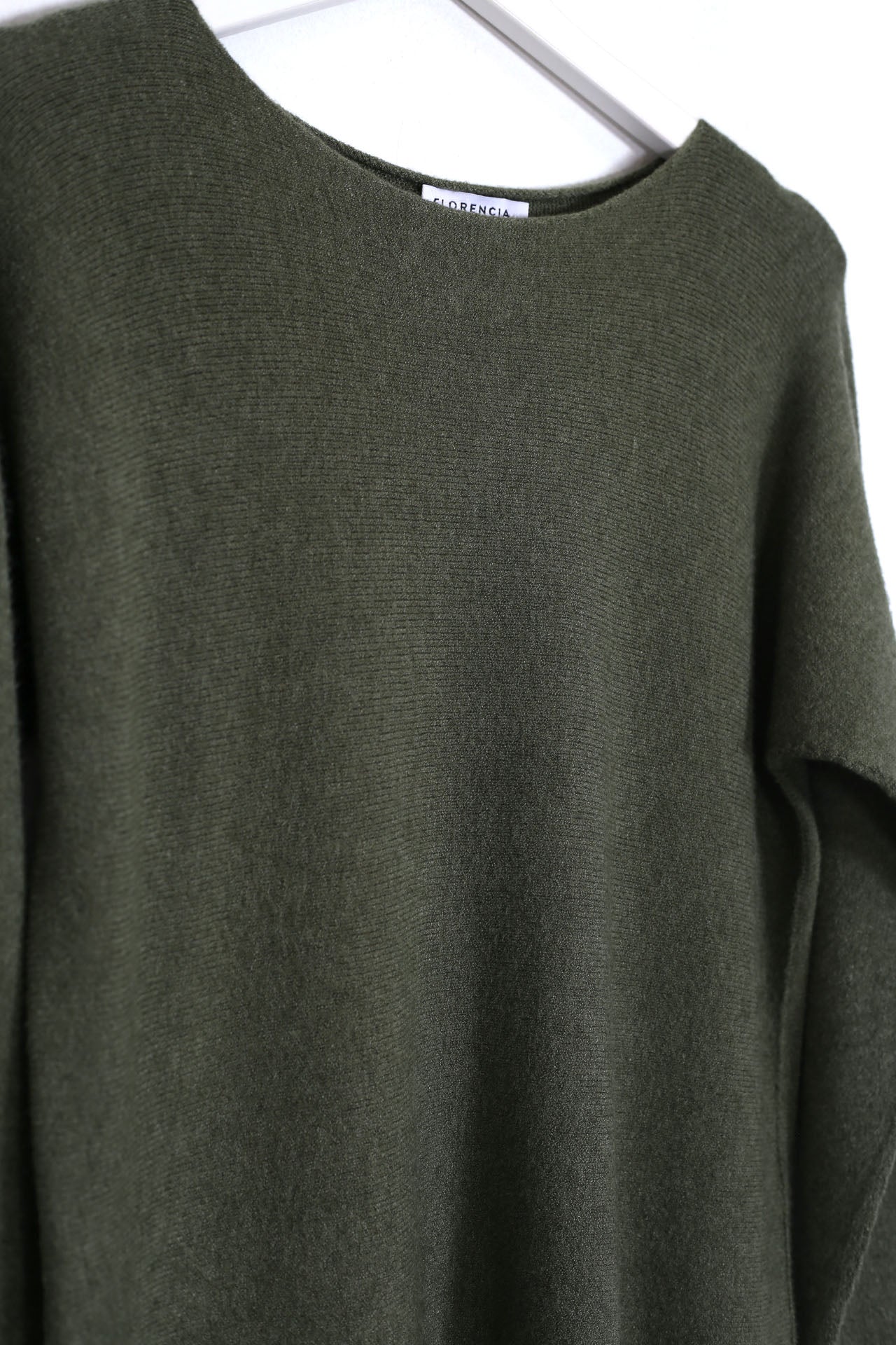 Jersey sin costuras cuello redondo