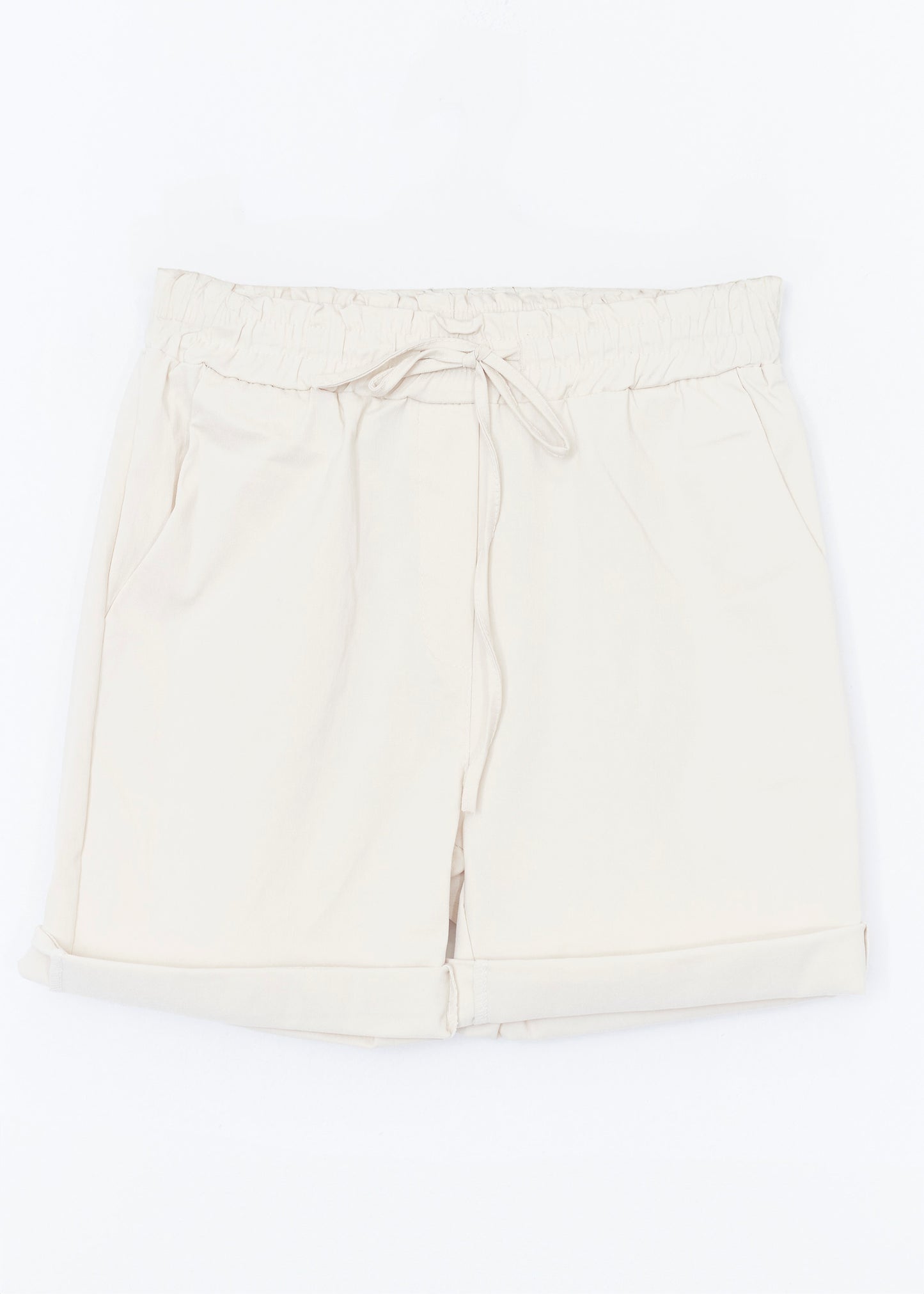Cord twill bermuda