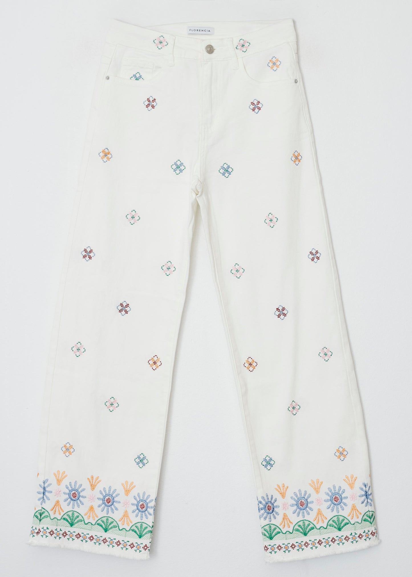 Jeans bordados