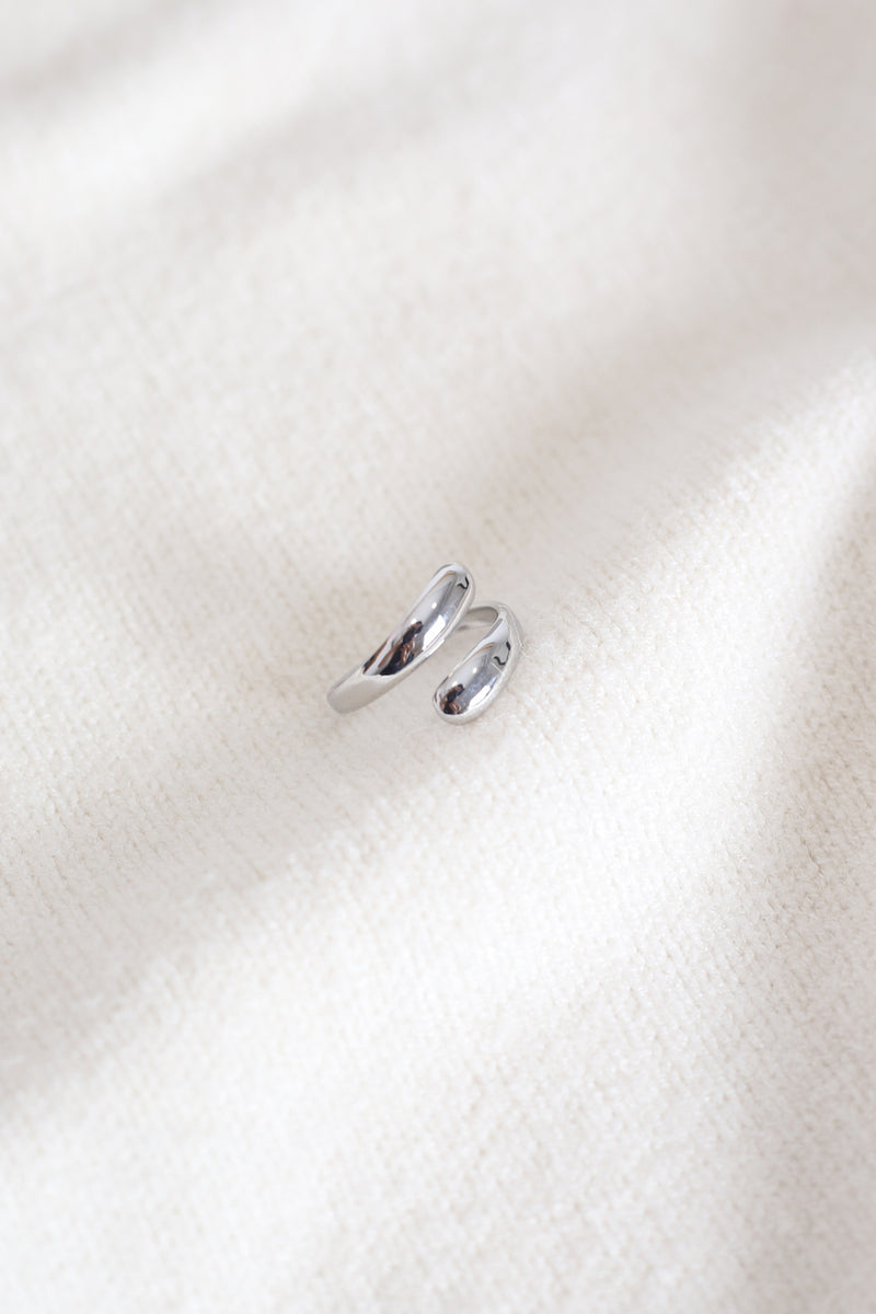 Fringe hoop earrings