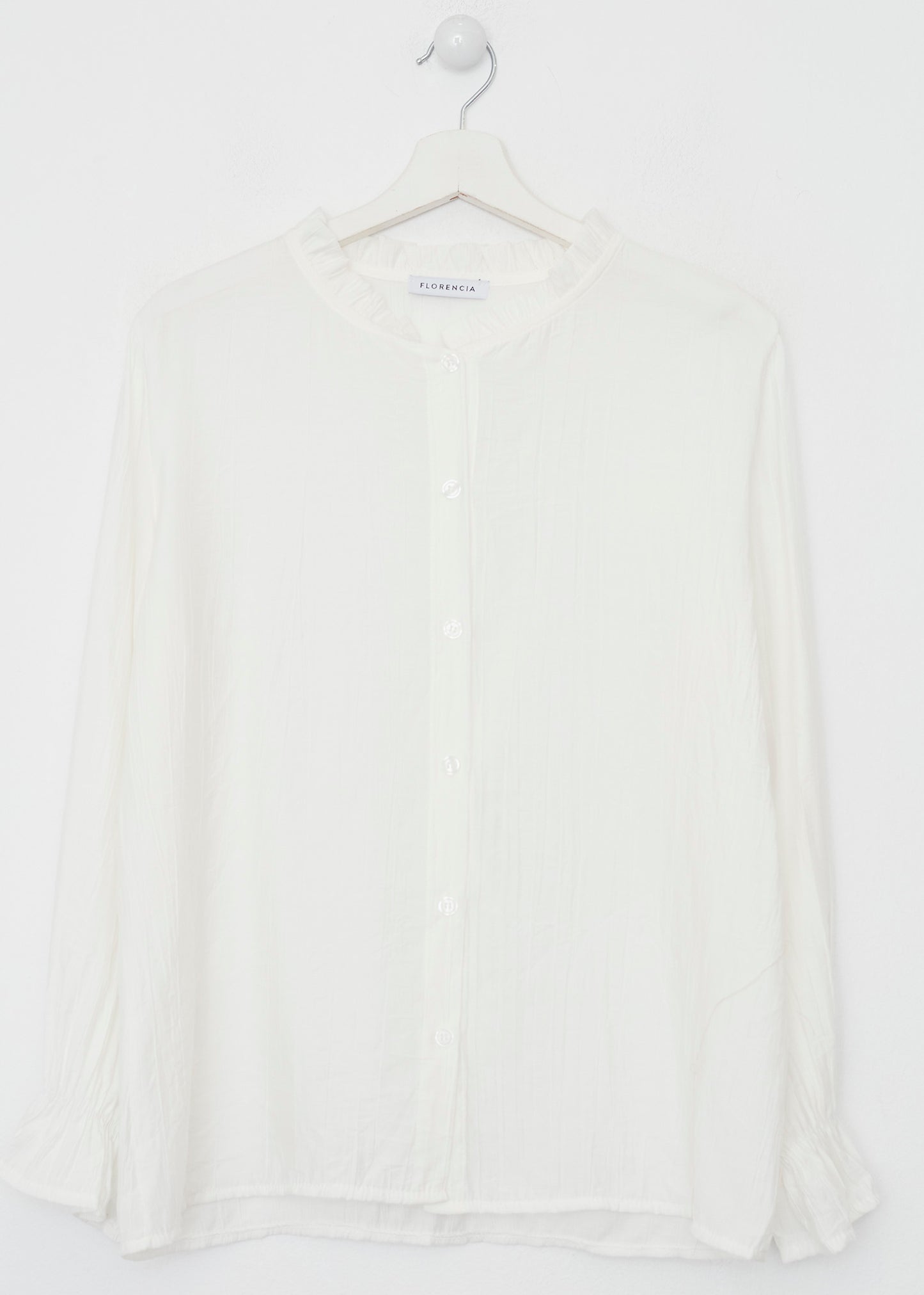 Camisa mao volante bambula