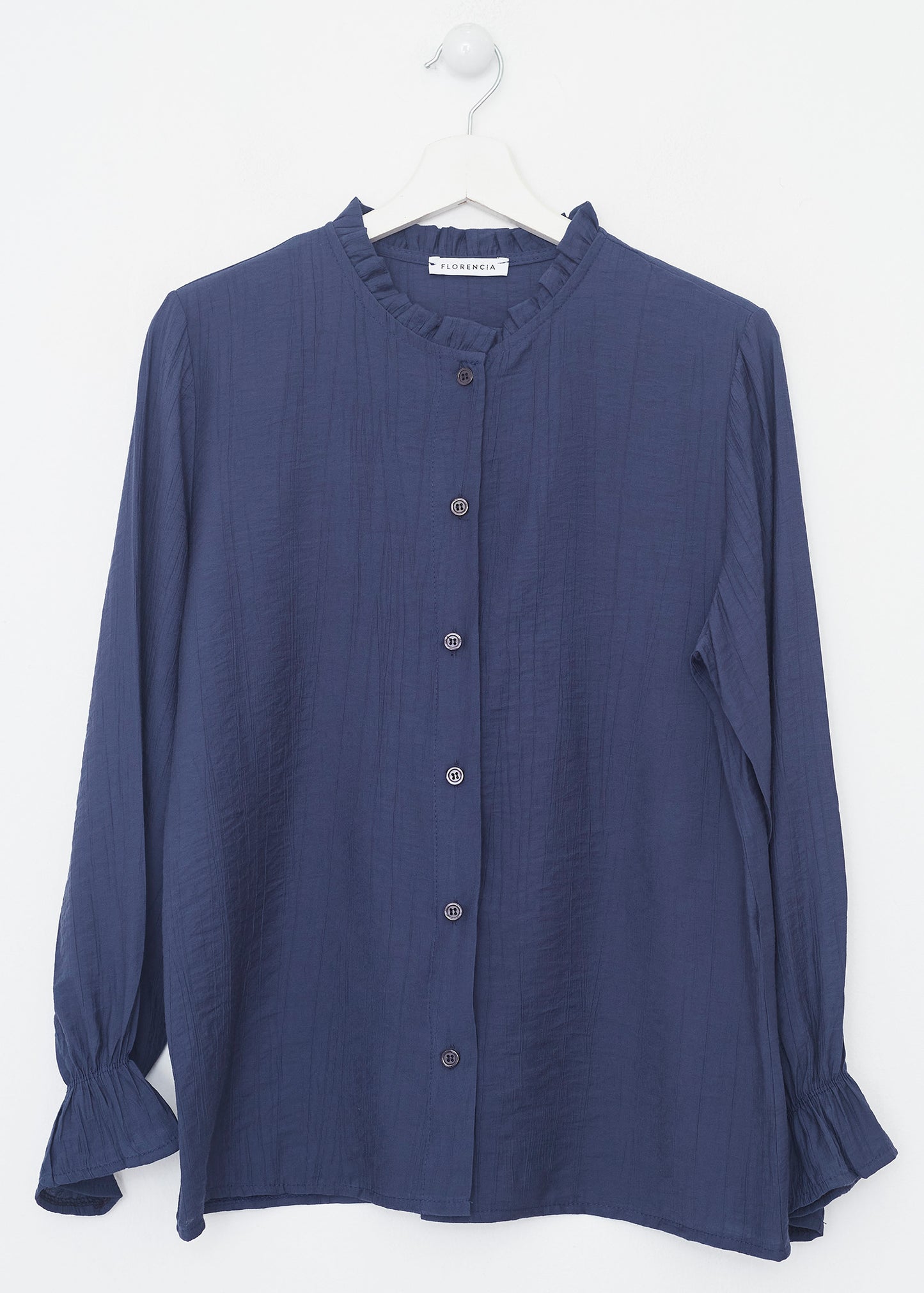 Camisa mao volante bambula