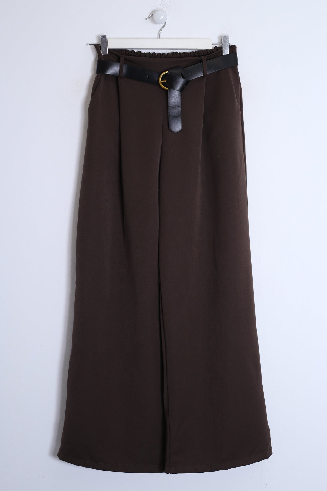 Pantalones sarga anchos