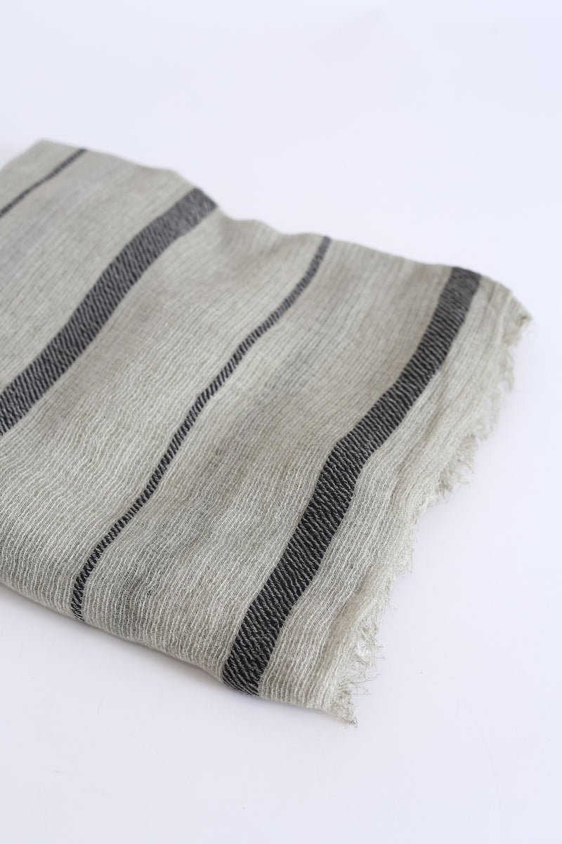 Pañuelo rayas desflecado