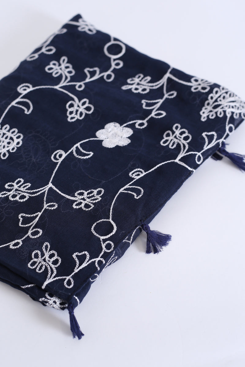 Pañuelo bordados florales
