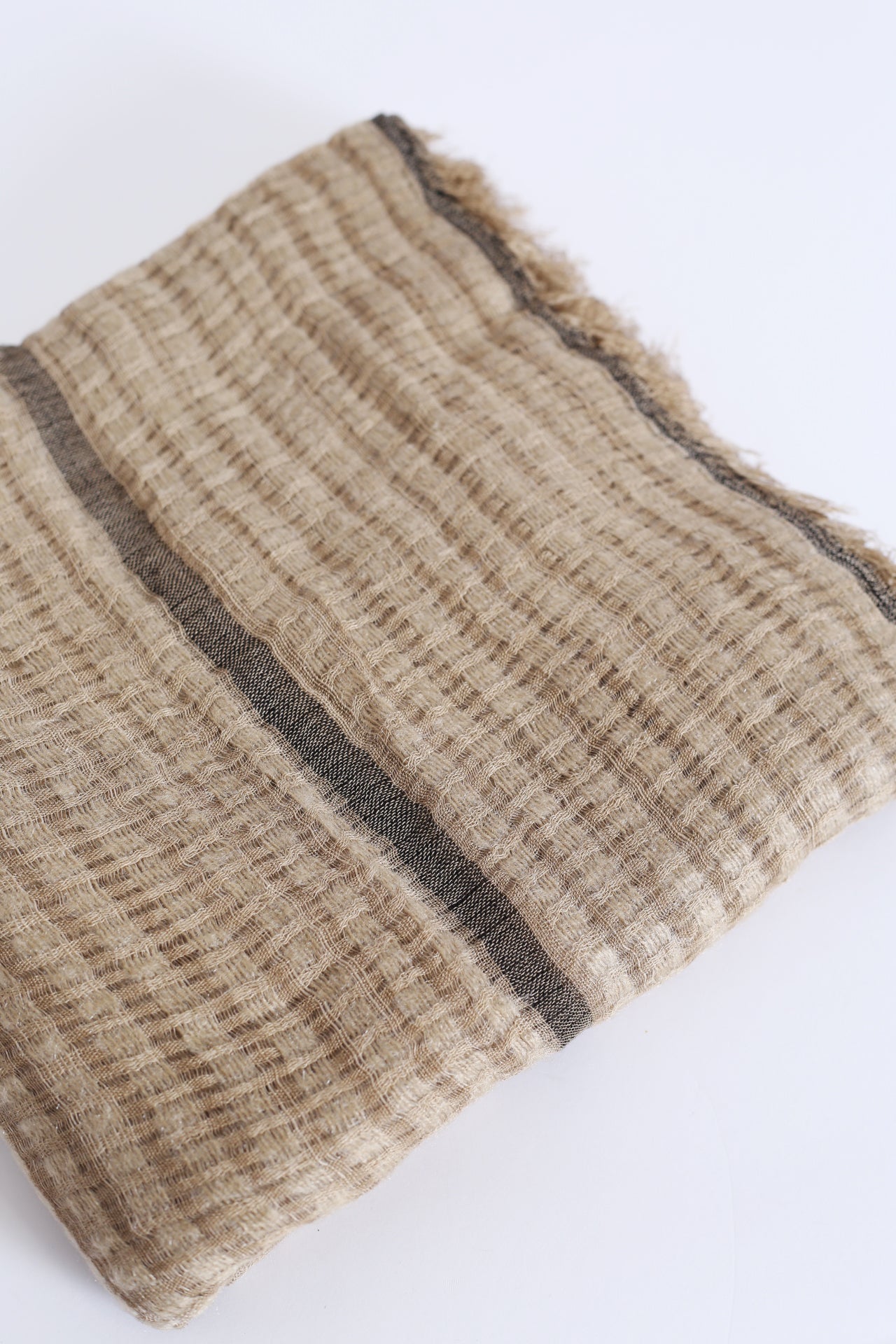 Pañuelo textura desflecado