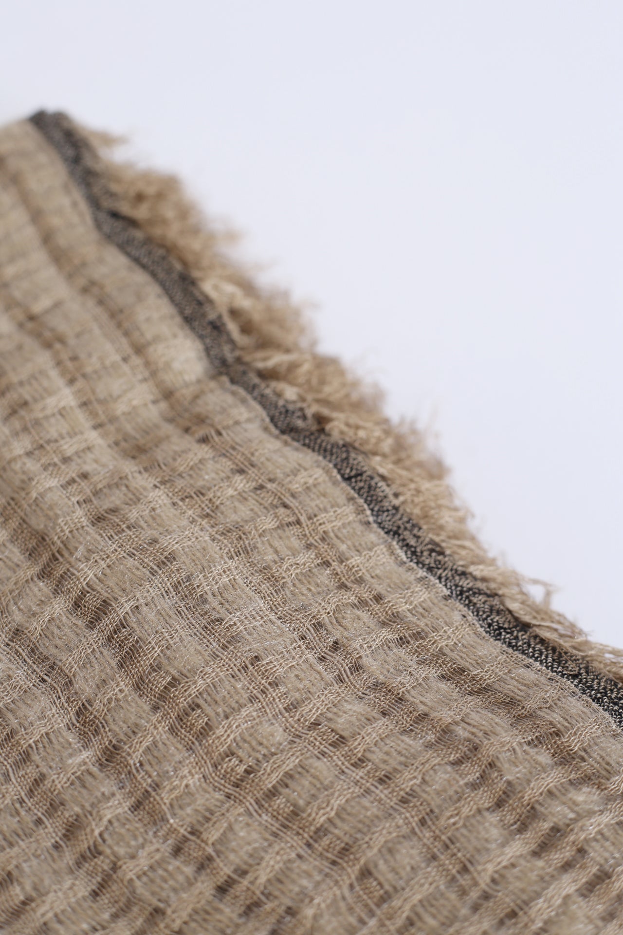 Pañuelo textura desflecado