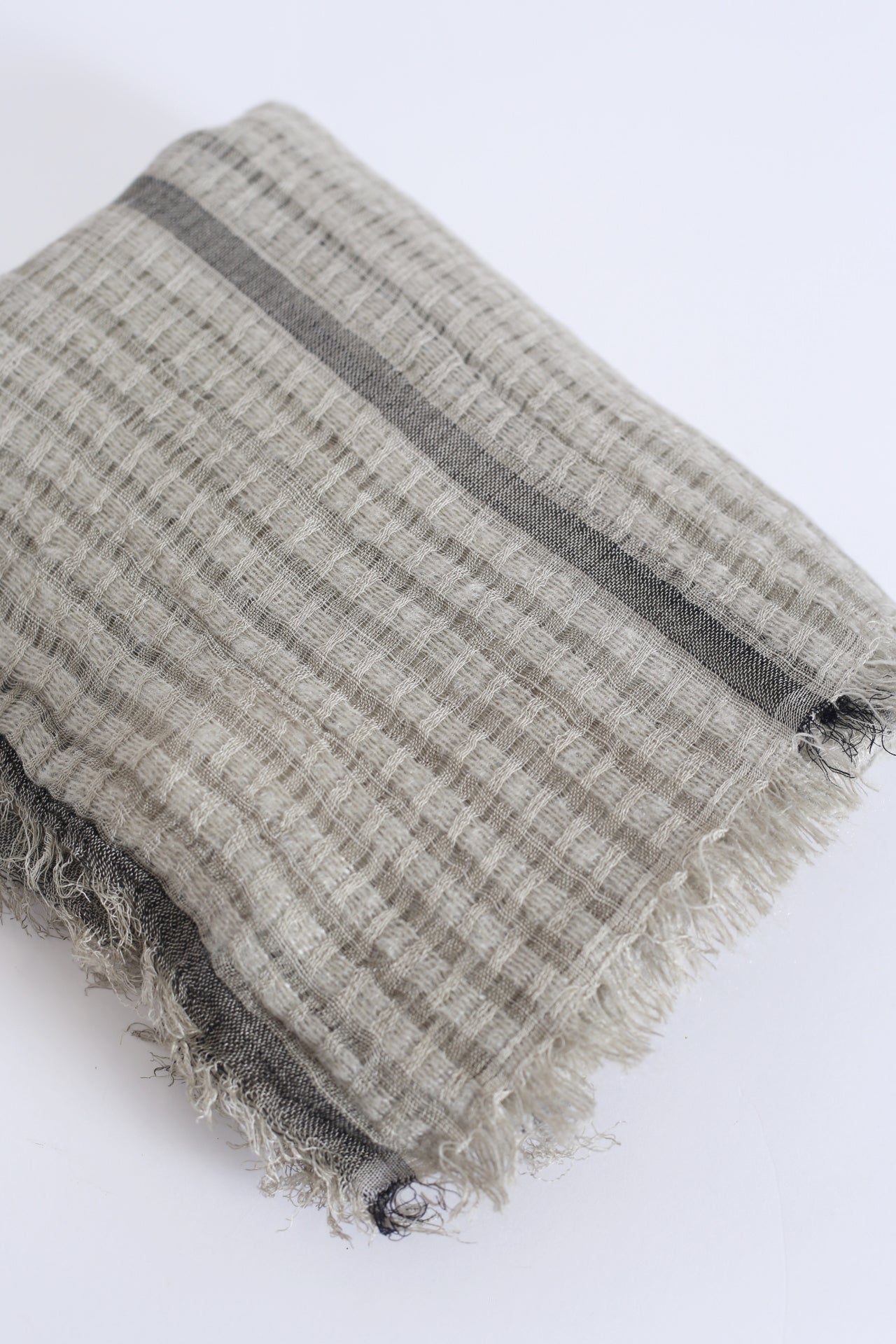 Pañuelo textura desflecado