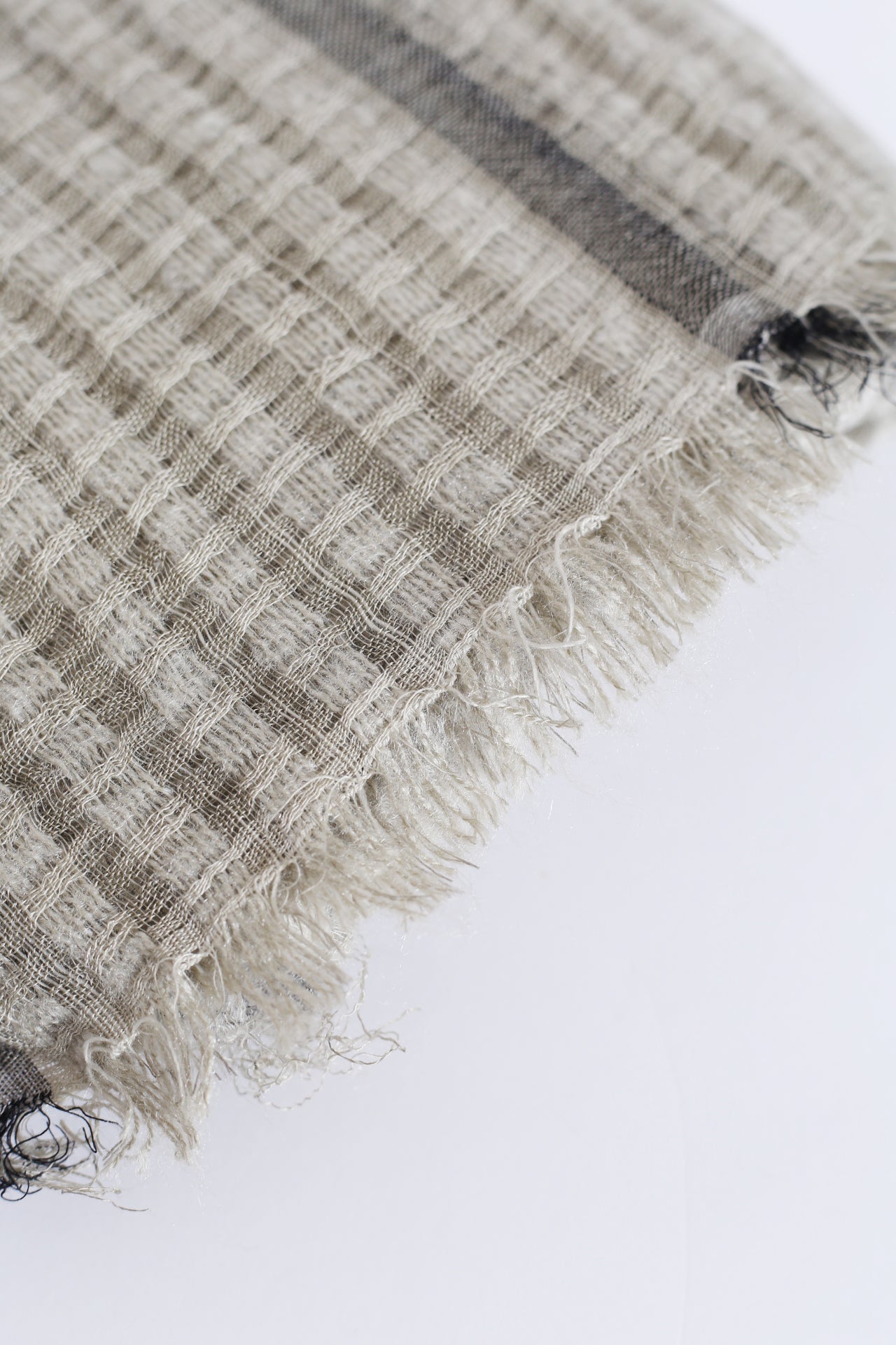 Pañuelo textura desflecado