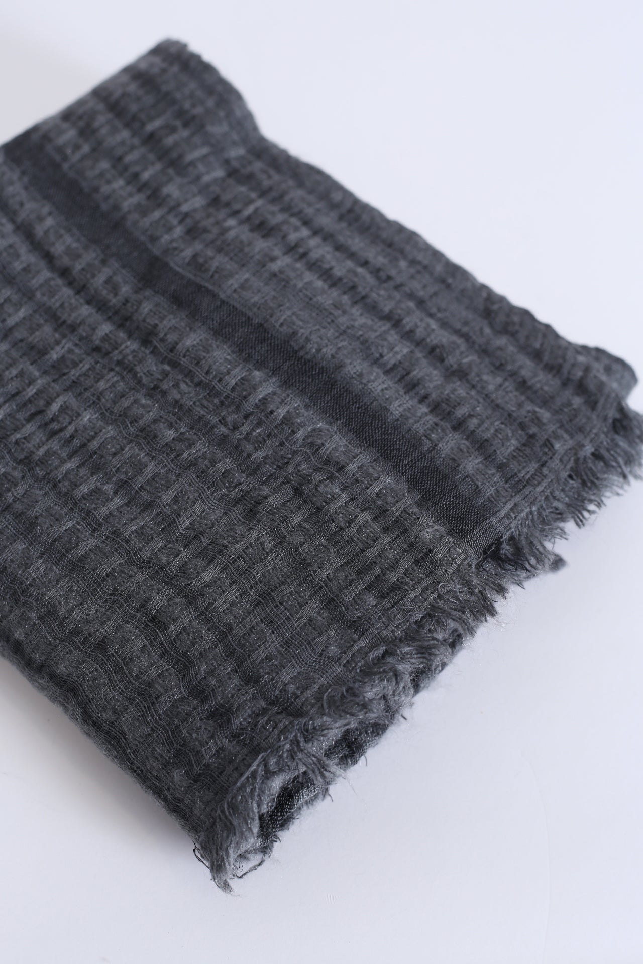 Pañuelo textura desflecado