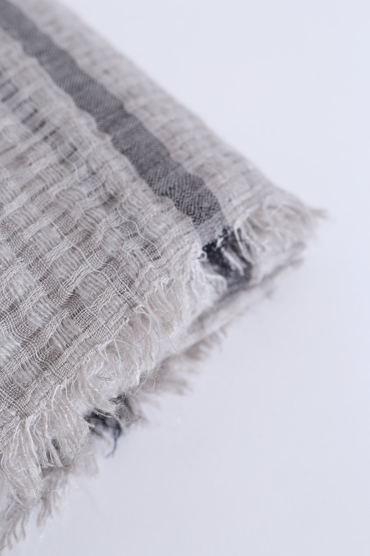 Pañuelo textura desflecado
