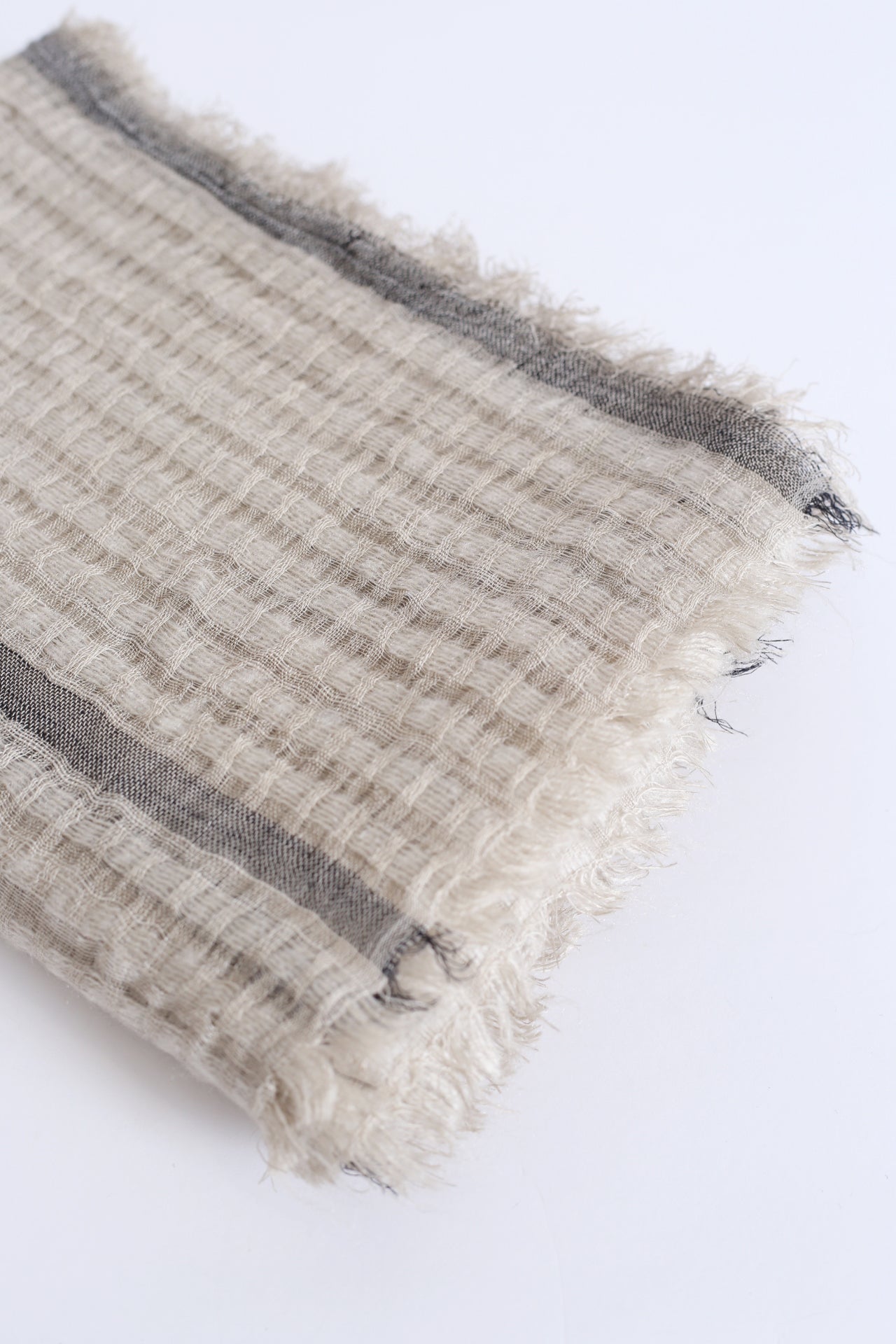 Pañuelo textura desflecado
