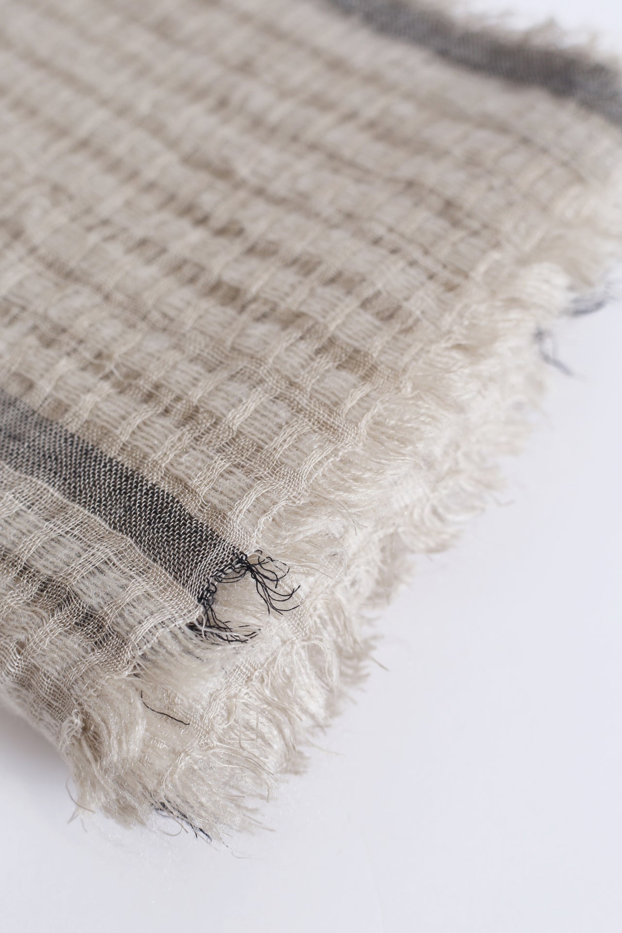 Pañuelo textura desflecado