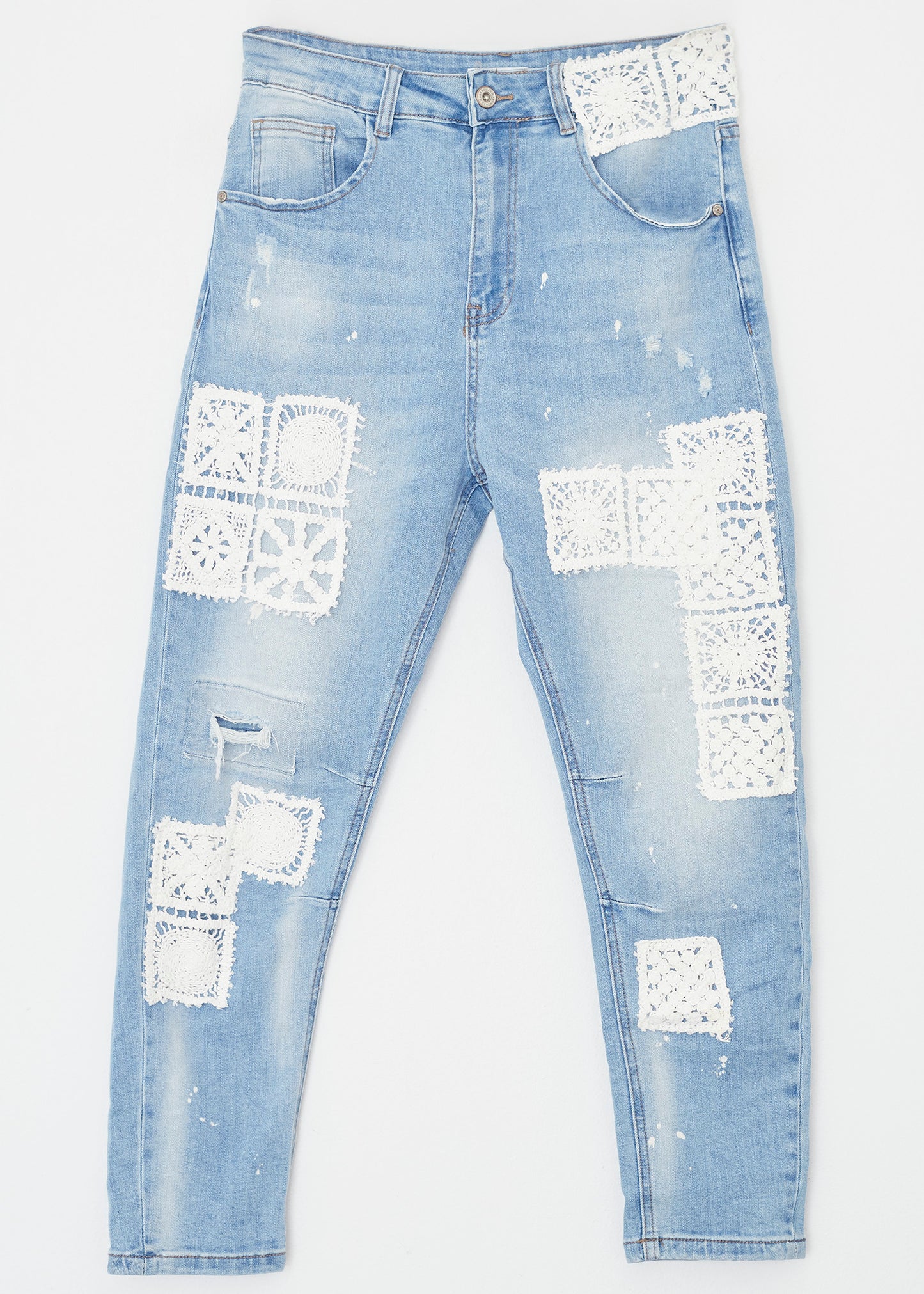 Jeans crochet