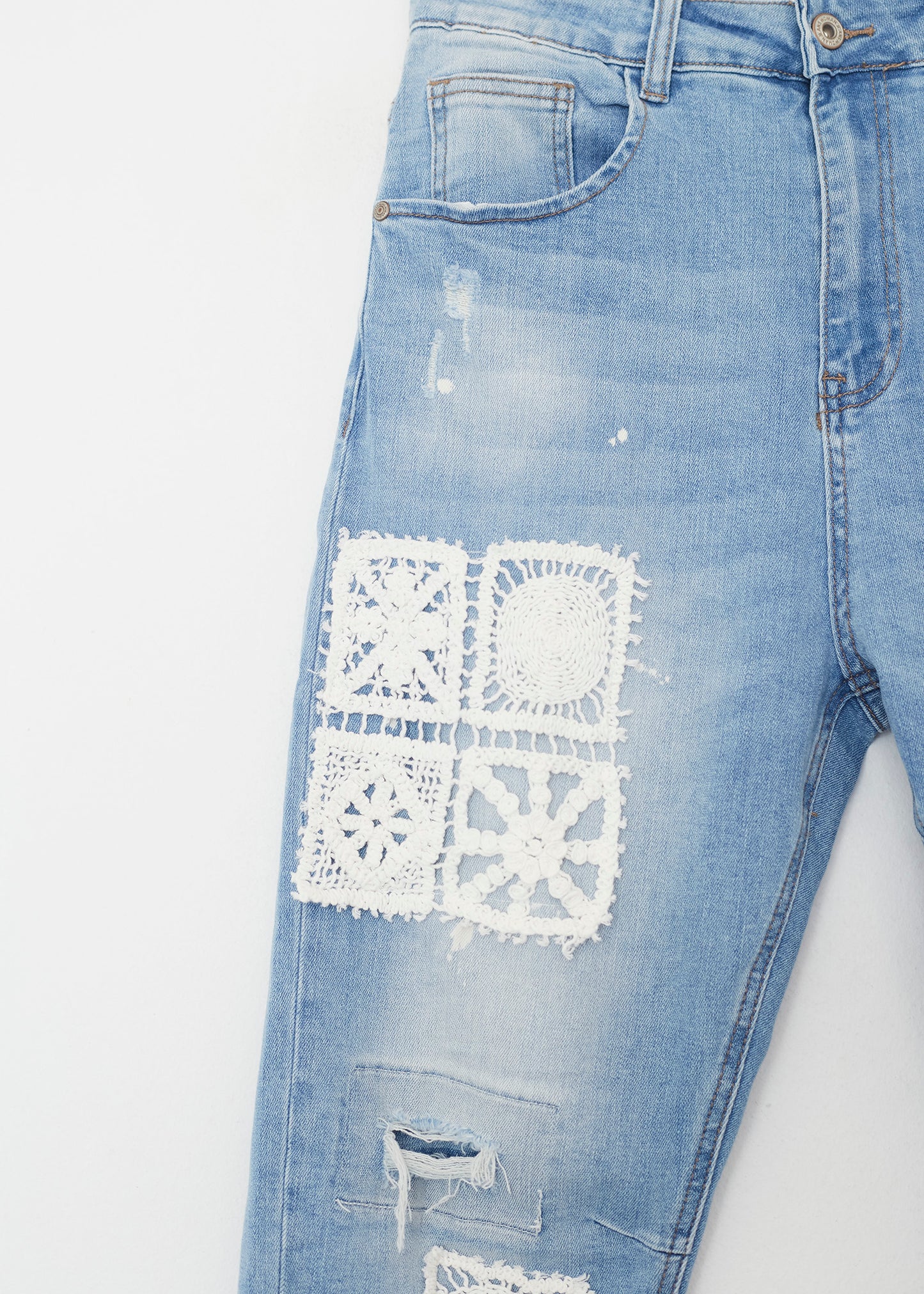 Jeans crochet