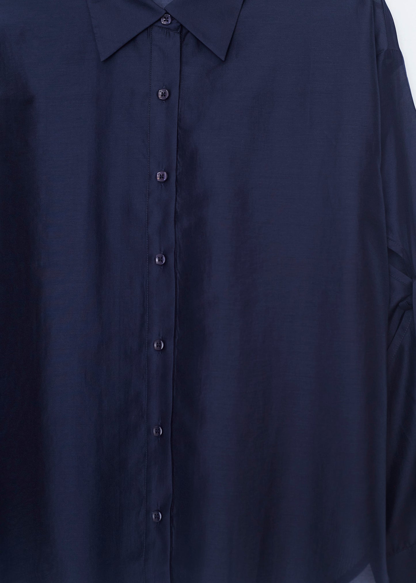 Camisa organza aberturas