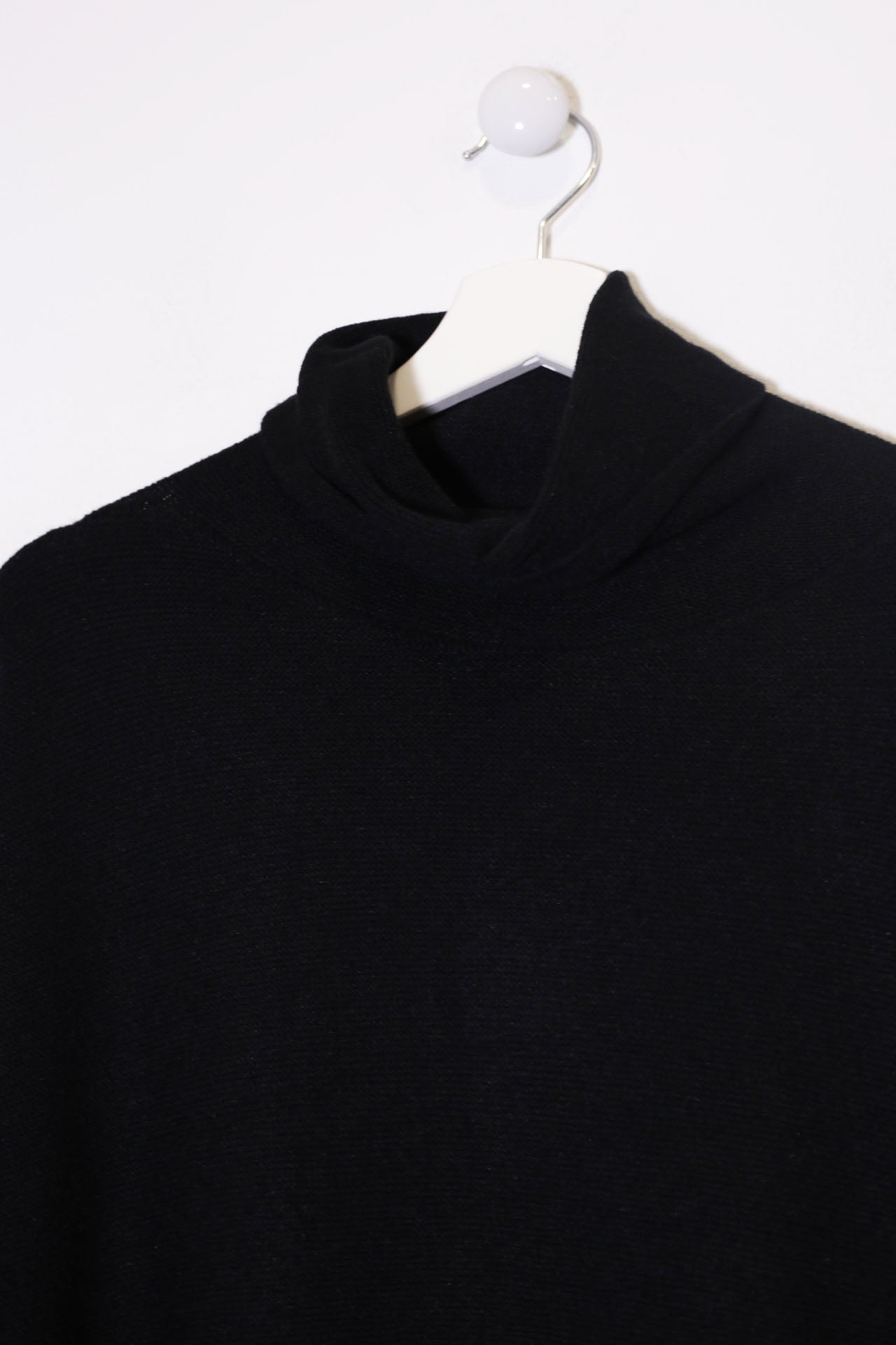 Jersey sin costuras cuello alto