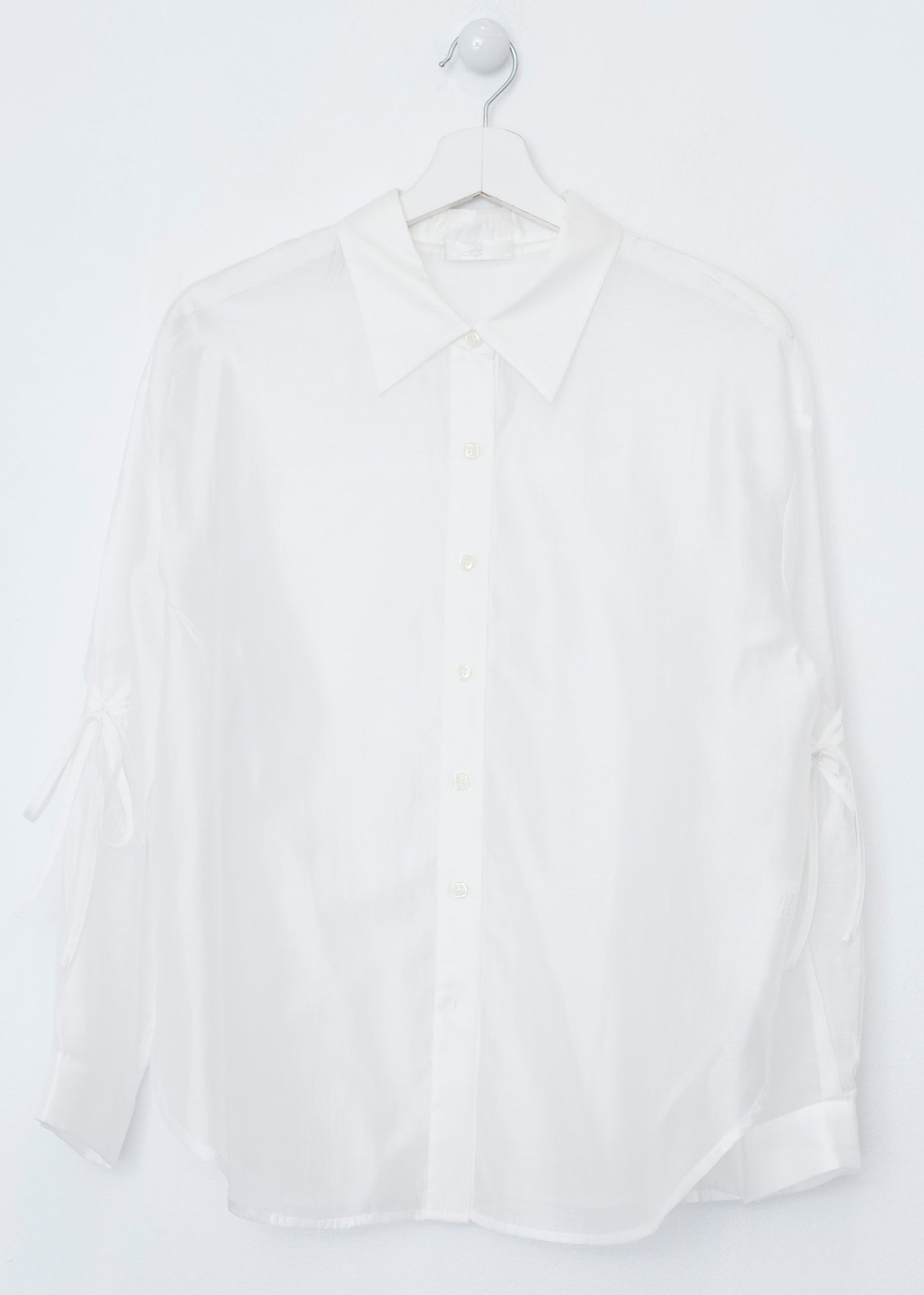 Camisa organza aberturas