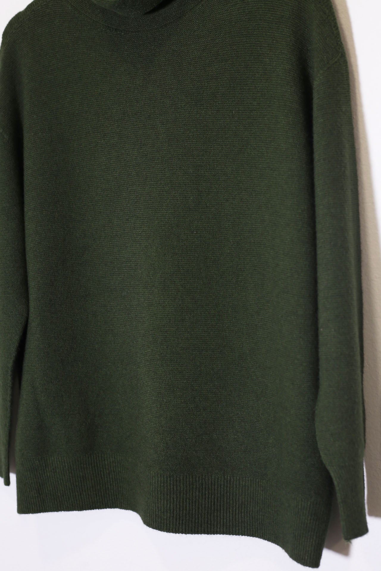 Jersey sin costuras cuello alto